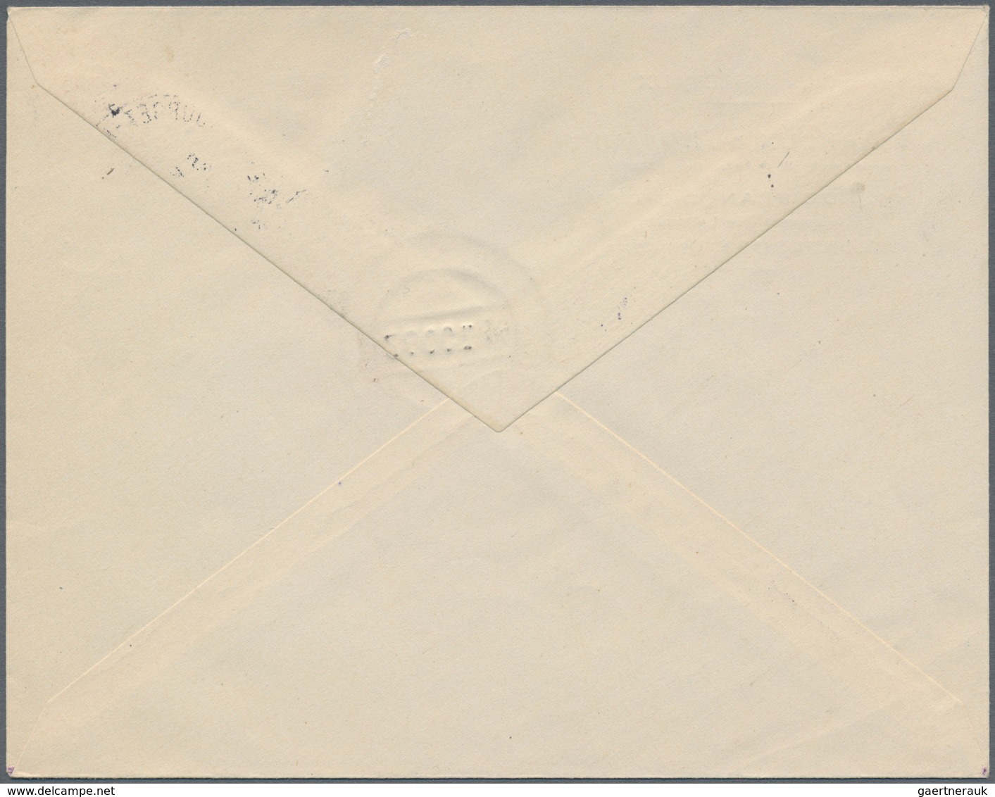 12898 Flugpost Übersee: 1936, Envelope With Cachet "Course Aerienne Paris-Saigon/25-10 1936", Franked With - Autres & Non Classés