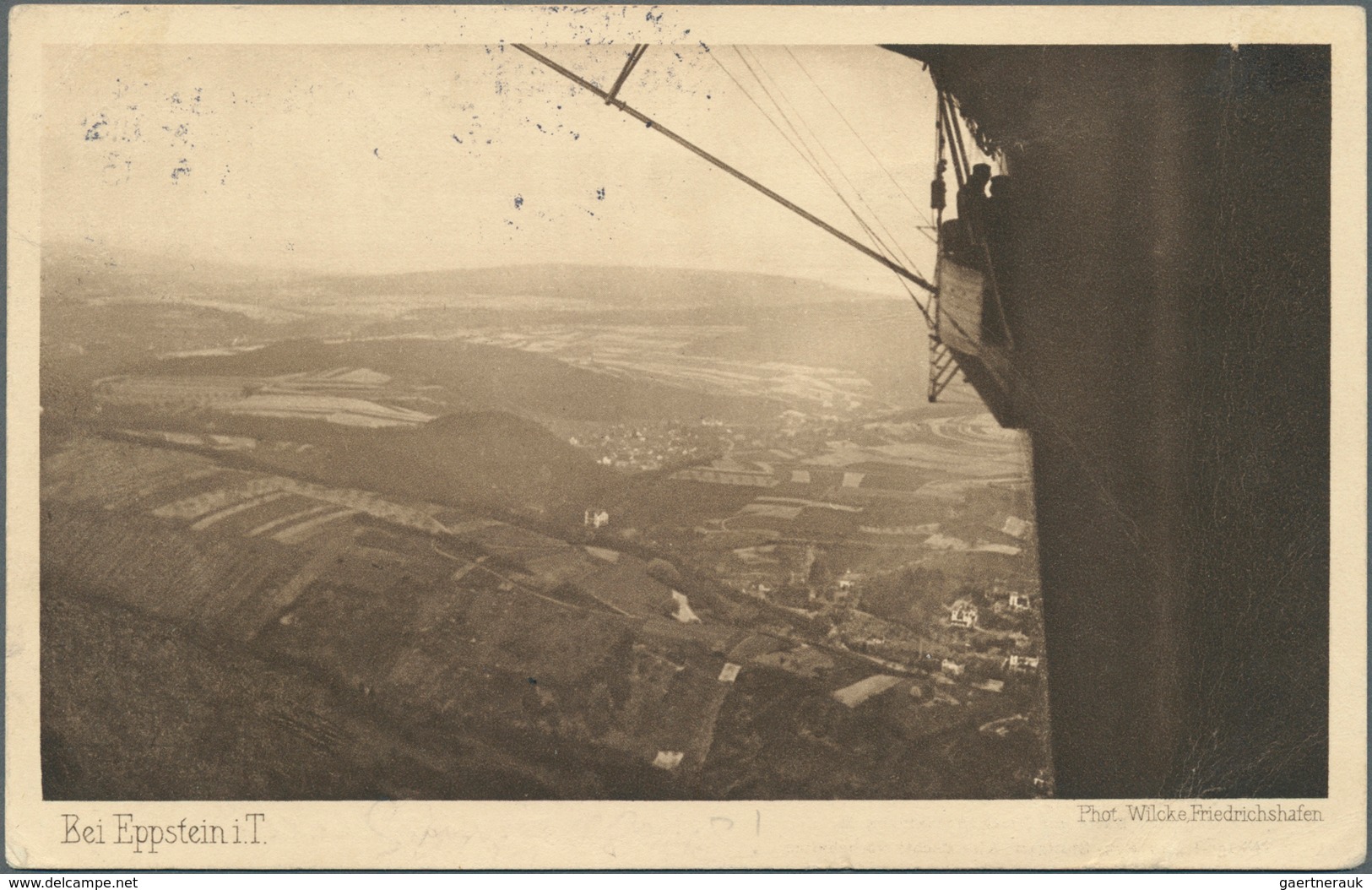12919 Zeppelinpost Deutschland: 1913: LZ 10 Victoria Luise 24. Mai 1913, Frankfurt (Main) Rundfahrt: Kabin - Poste Aérienne & Zeppelin