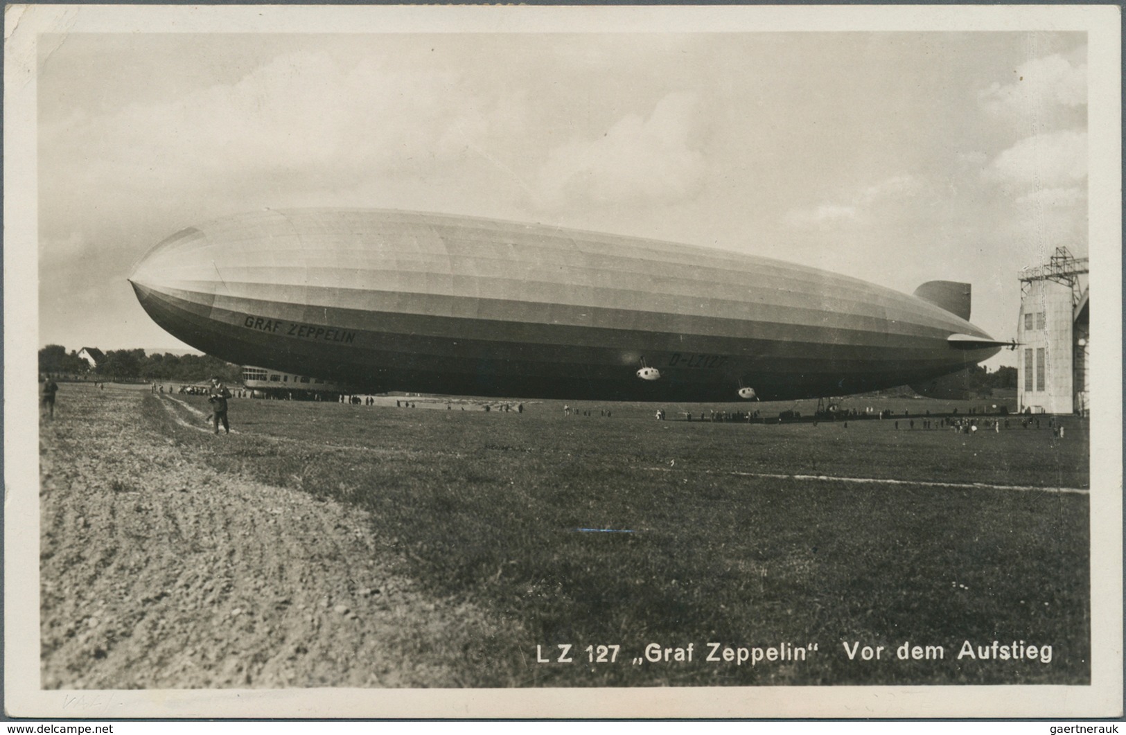 13014 Zeppelinpost Deutschland: 1930: SCHWEIZFAHRT, Bordpost: Luxus-Passagierkarte, Mi 382, "überm Rhein R - Luft- Und Zeppelinpost