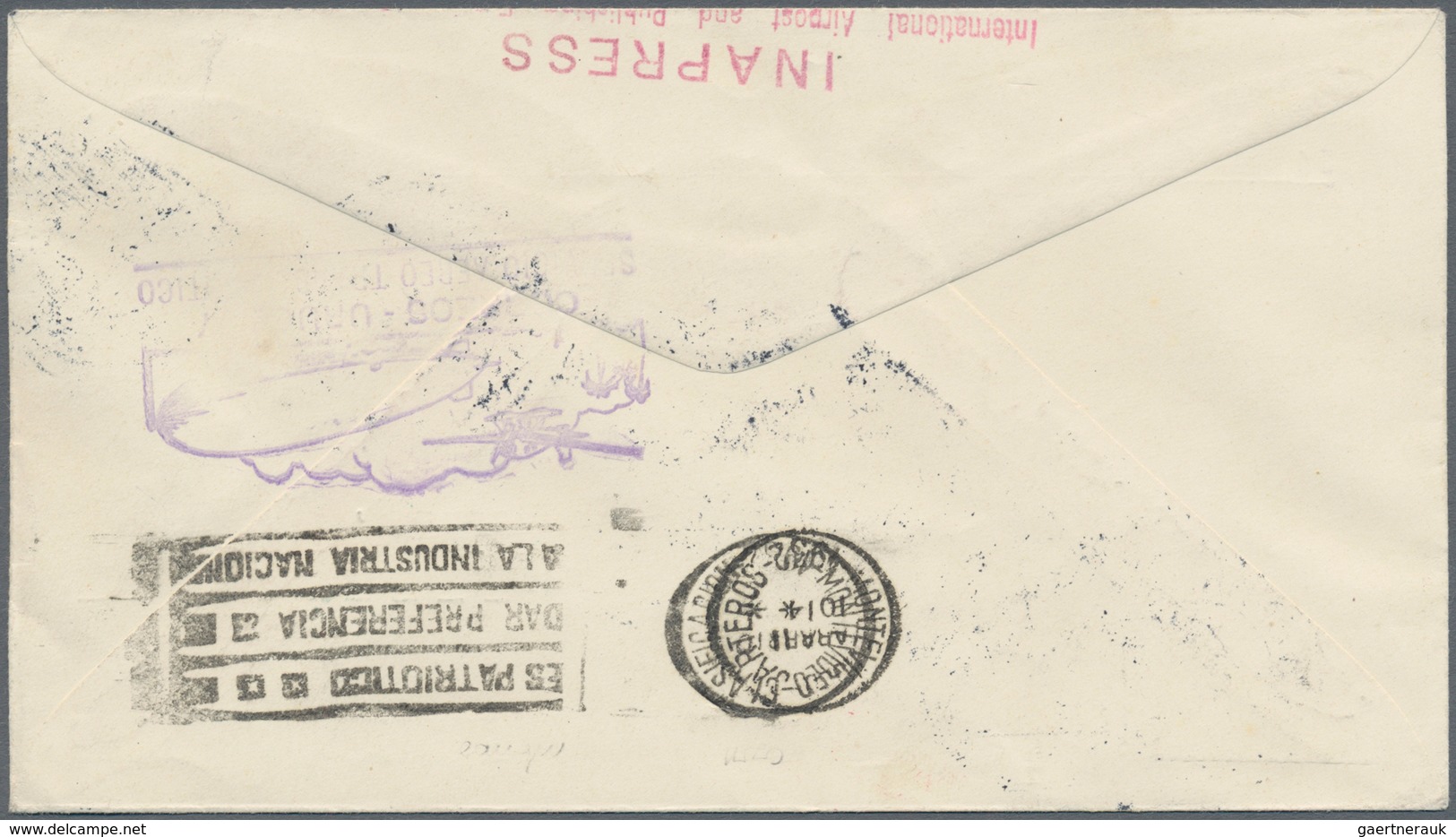 13036 Zeppelinpost Deutschland: 1932: NIEDERLANDE/ 2. SAF 1932/Anschlußflug Berlin. Interessanter Brief Na - Luft- Und Zeppelinpost