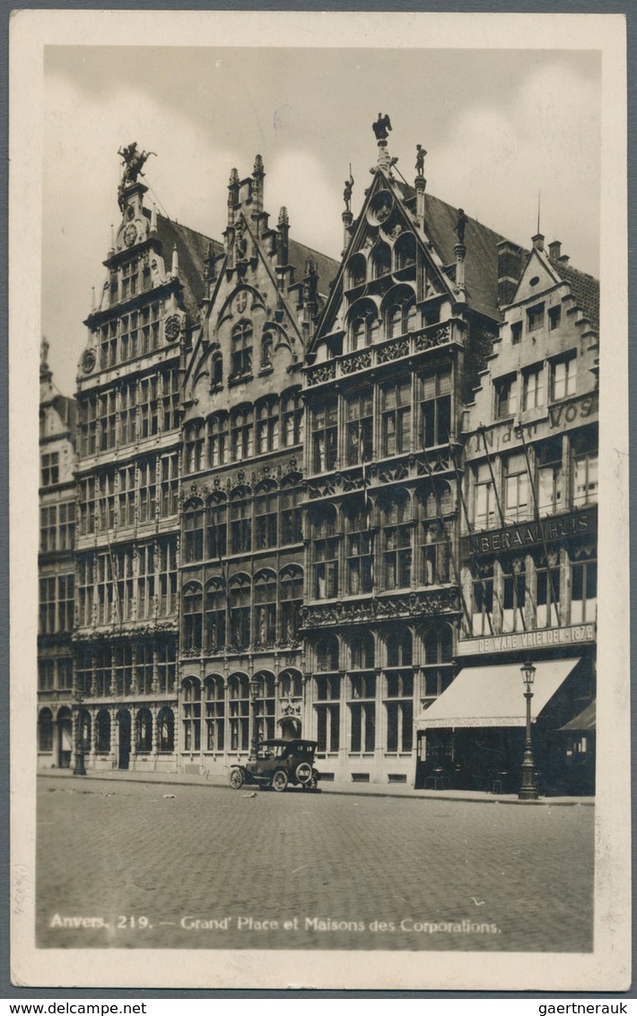 13230 Zeppelinpost Europa: 1931, Si. 107Ba, BELGIEN/NÜRNBERGFAHRT Ansichtskarte Mit Belgischer Flugpost-Fr - Autres - Europe