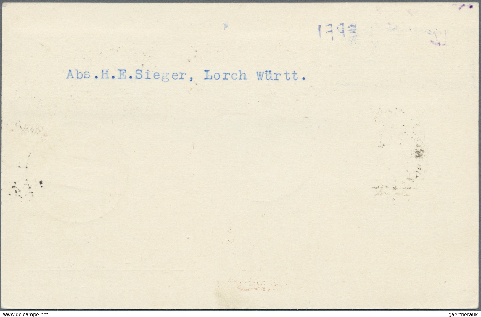 13240A Zeppelinpost Übersee: SAN MARINO: 1932, ZEPPELIN 7. SA-Fahrt Auf Karte Vom 22.9.32. Zuleitung Nach P - Zeppelins