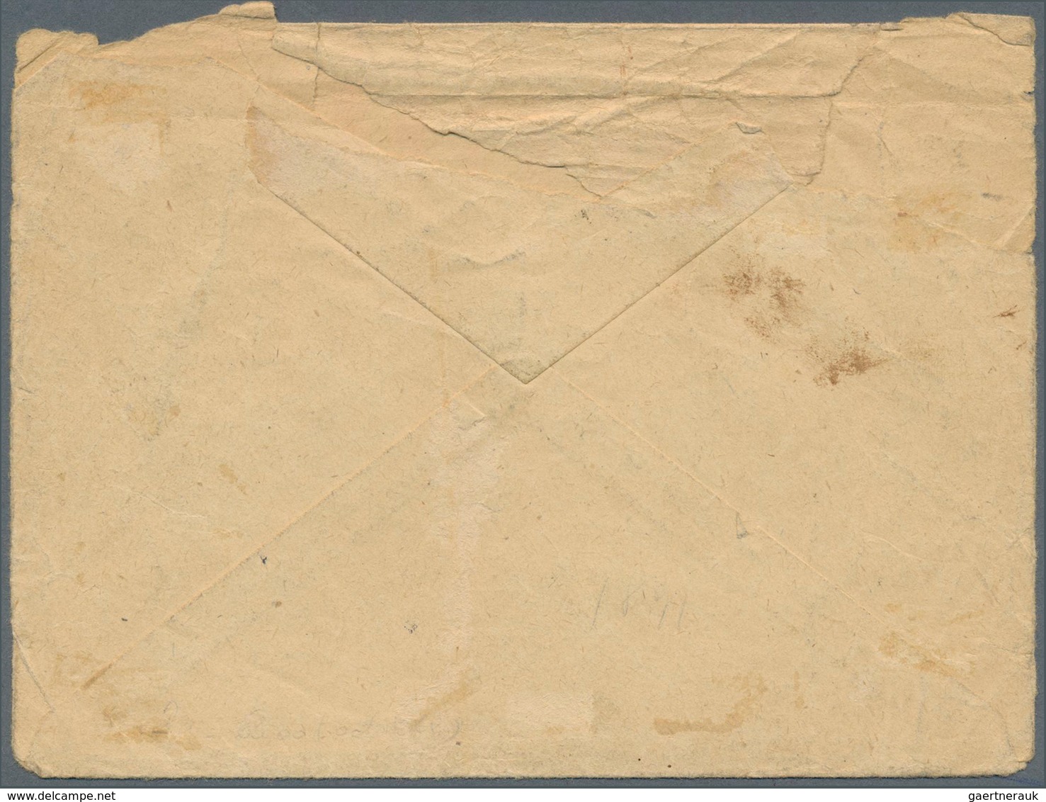 13263 Katastrophenpost: 1928 (15.12.), Casablanca-Toulouse. Accident Of Magrat. Damaged Cover To Paris (fo - Sonstige & Ohne Zuordnung