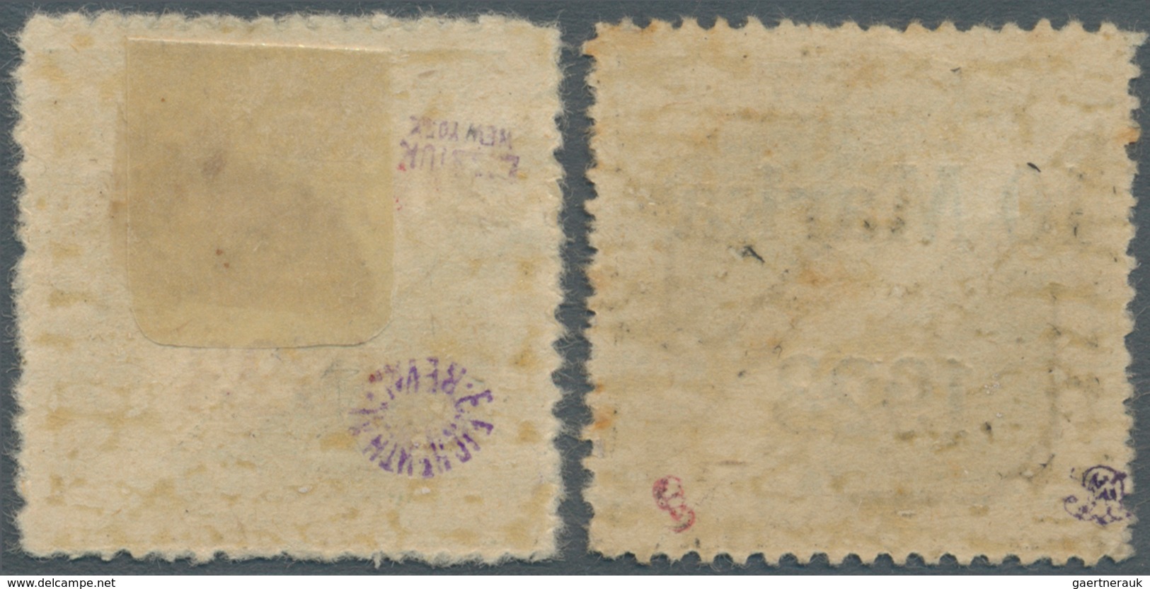 13509 Estland: 1923, Airmail 10 M. And 20 M. Perforated, Unused, Fine, Signed Bloch And Eichenthal, Fine, - Estonie