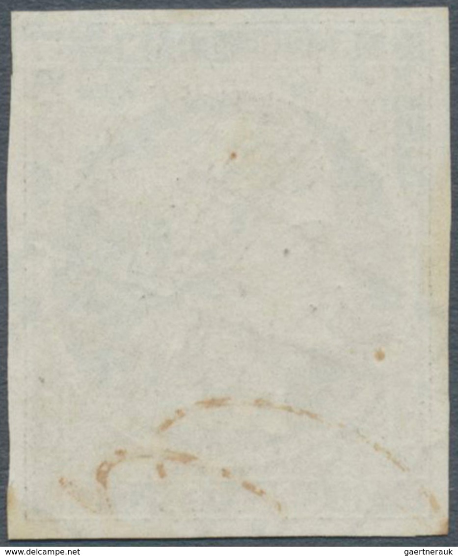 13561 Frankreich: 1849, 20 C. Black On Yellow, Good To Wide Margins All Around With ''Grille''-cancel (Yver - Oblitérés