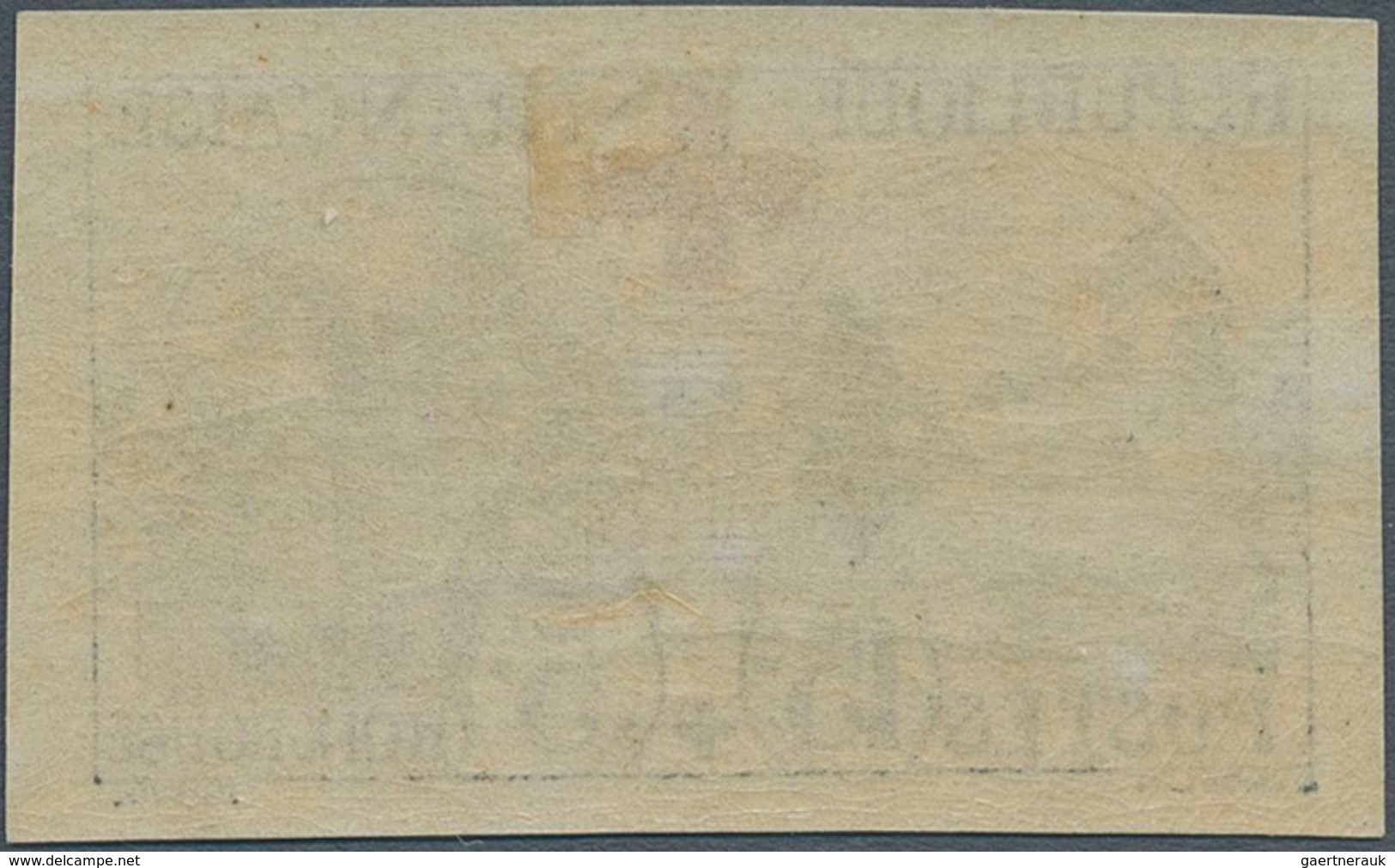 13706 Frankreich: 1918, Red Cross 15 C. + 5 C., Mint LH, Imperforated, Certif. Renon "genuine Without Flaw - Gebraucht