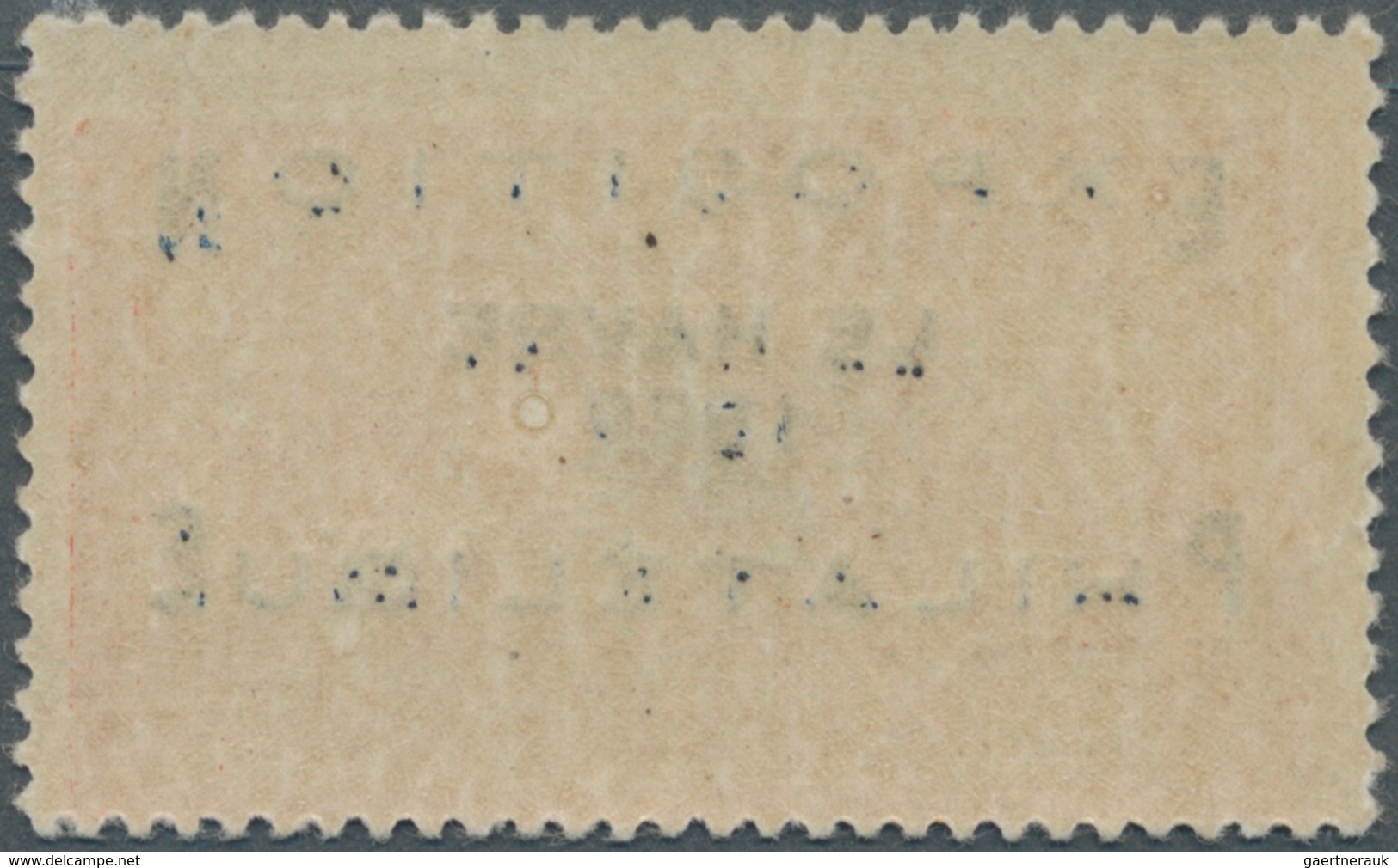 13738 Frankreich: 1929, Sonderausgabe 2 Fr. "Philatelistische Ausstellung In LE HAVRE", Tadellos Postfrisc - Gebraucht