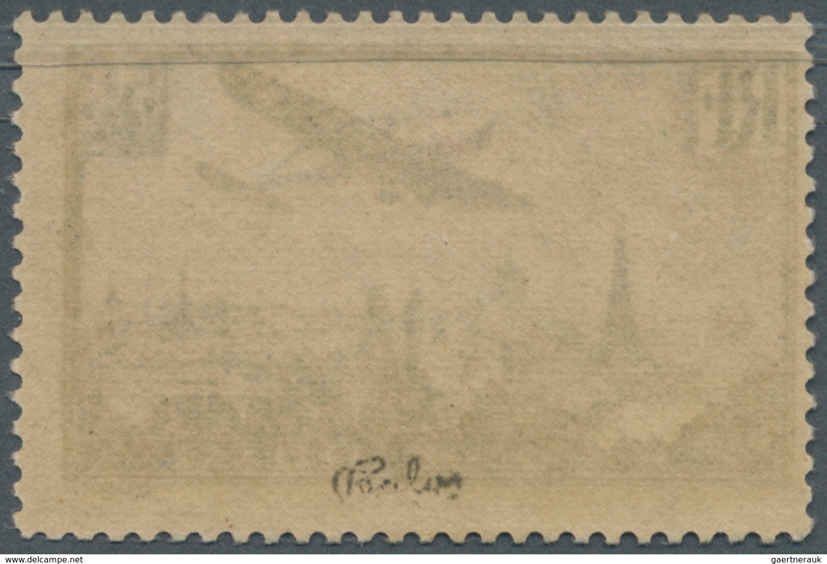 13759 Frankreich: 1936, 50 FR. "Flugpostausgabe", Gepr. Calves, Postfrisch, (Mi. 2.000.- Euro) - Gebraucht