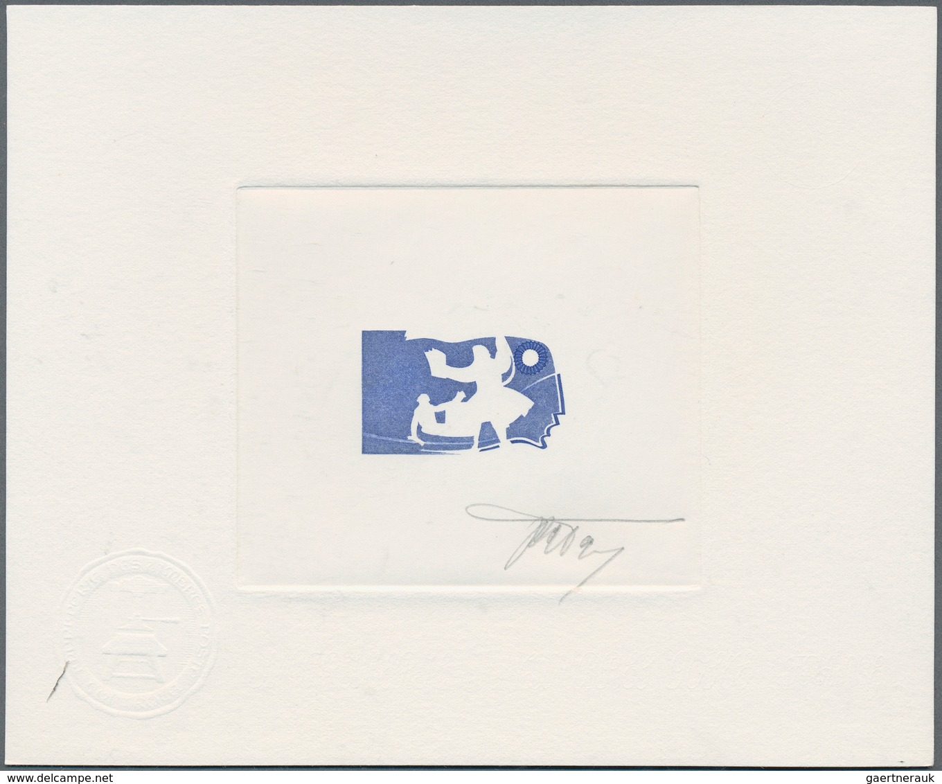 13901 Frankreich: 1989. Lot of 12 Épreuves d'artiste signée (including 6 negatives) for the complete REVOL