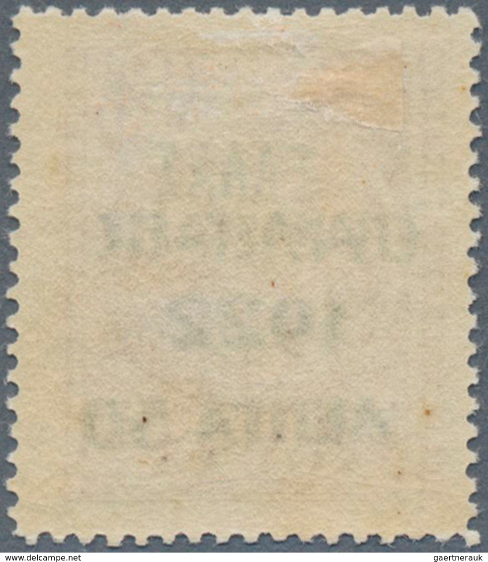 14100 Griechenland: 1923, Not Issued: 50 L On 50 L Brown, Unused, Scarce. (Mi ? 500, -). ÷ 1923, Nicht Aus - Lettres & Documents