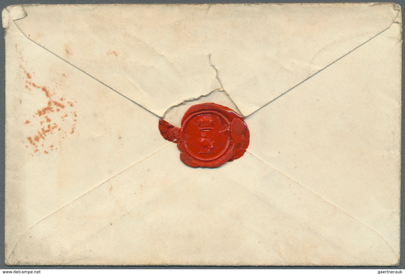 14141 Großbritannien: 1846, Burgh, Ulick John De (1802-1874), 0fficial Cover From POSTMASTER-General Of He - Sonstige & Ohne Zuordnung