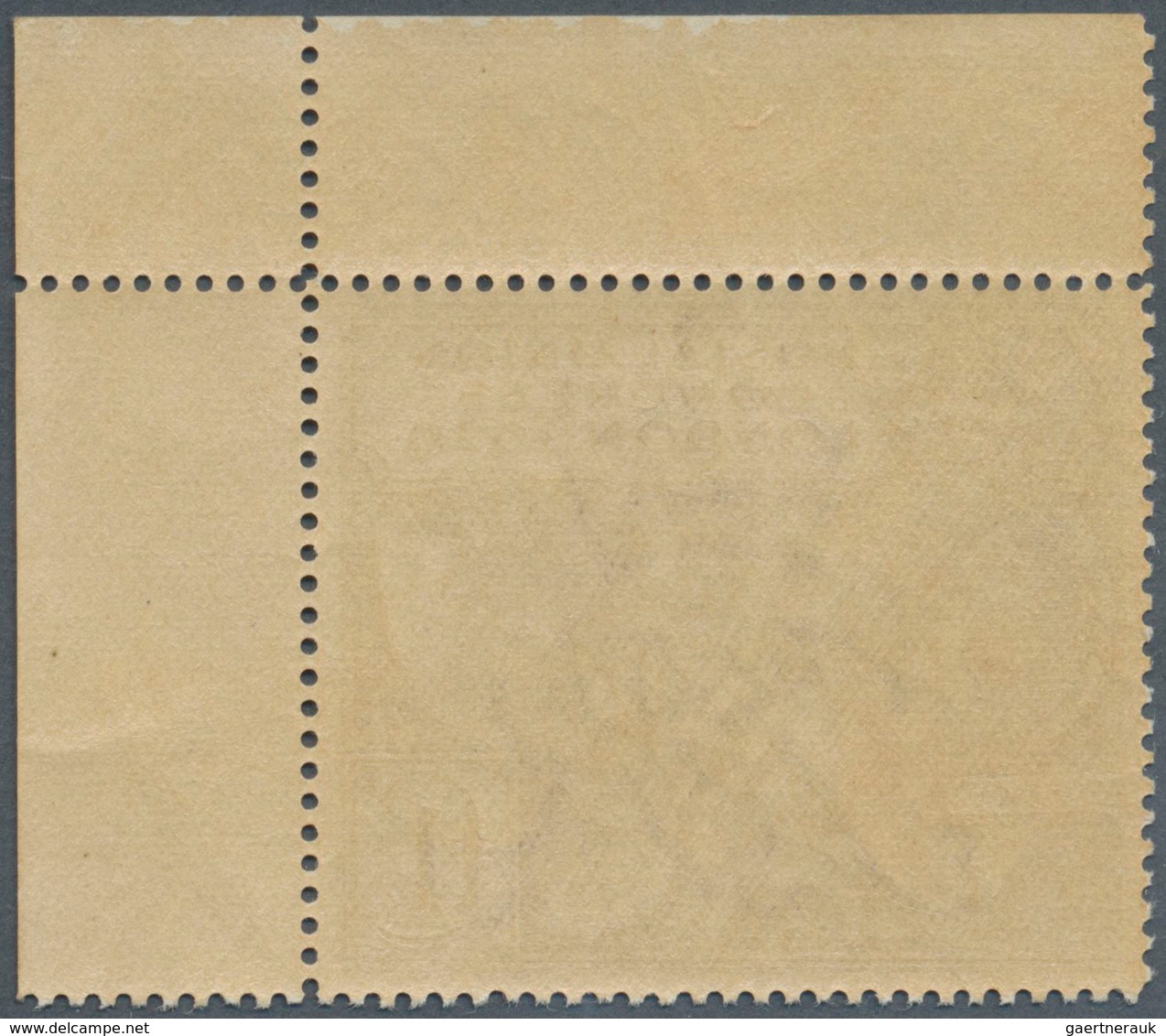 14211A Großbritannien: 1929, UPU Congress, £1 Black, Fresh Colour, Well Perforated, Marginal Copy From The - Autres & Non Classés
