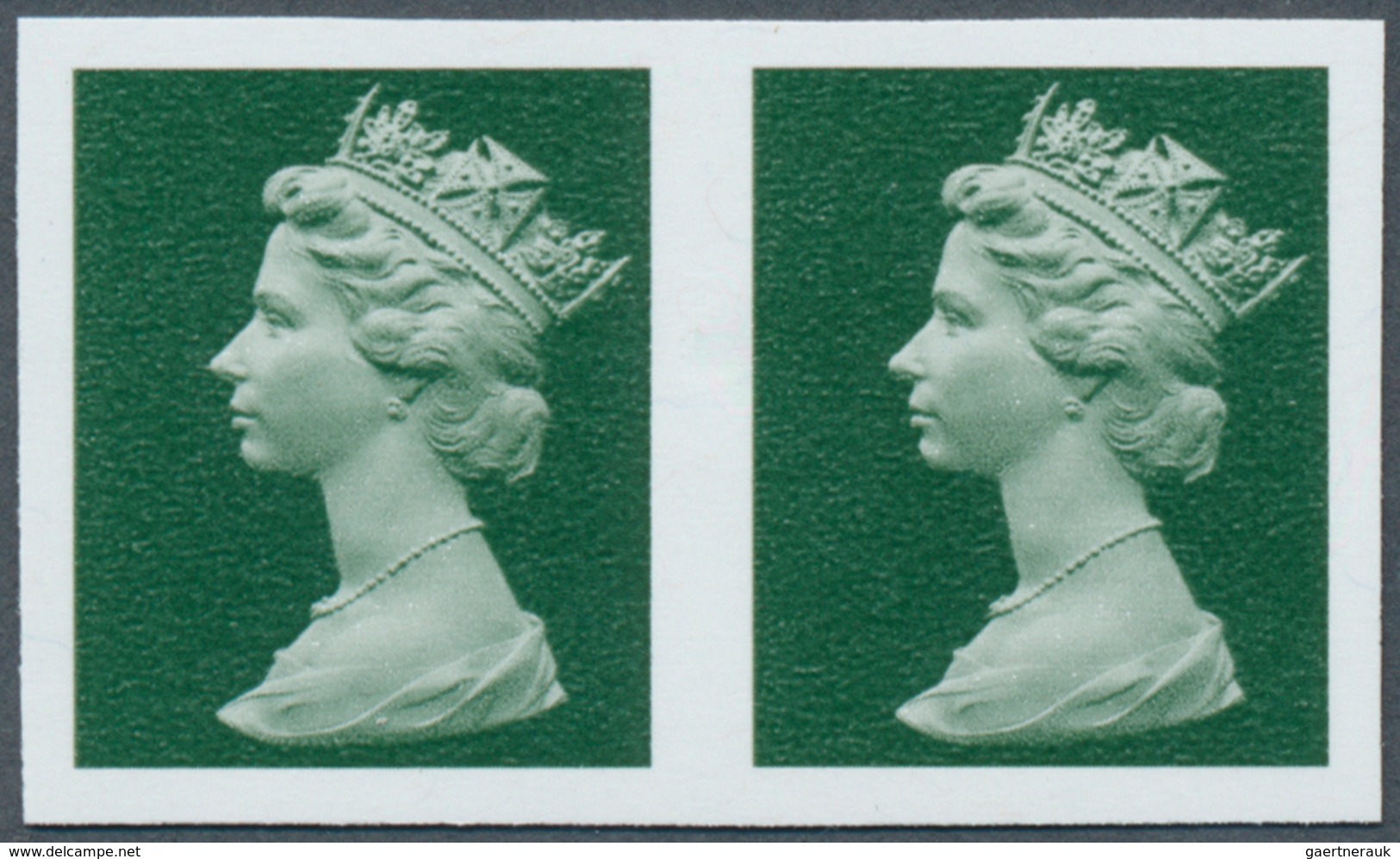 14227 Großbritannien - Machin: 1997, Imperforate Proof In Issued Design Without Value On Gummed Paper, Hor - Machin-Ausgaben