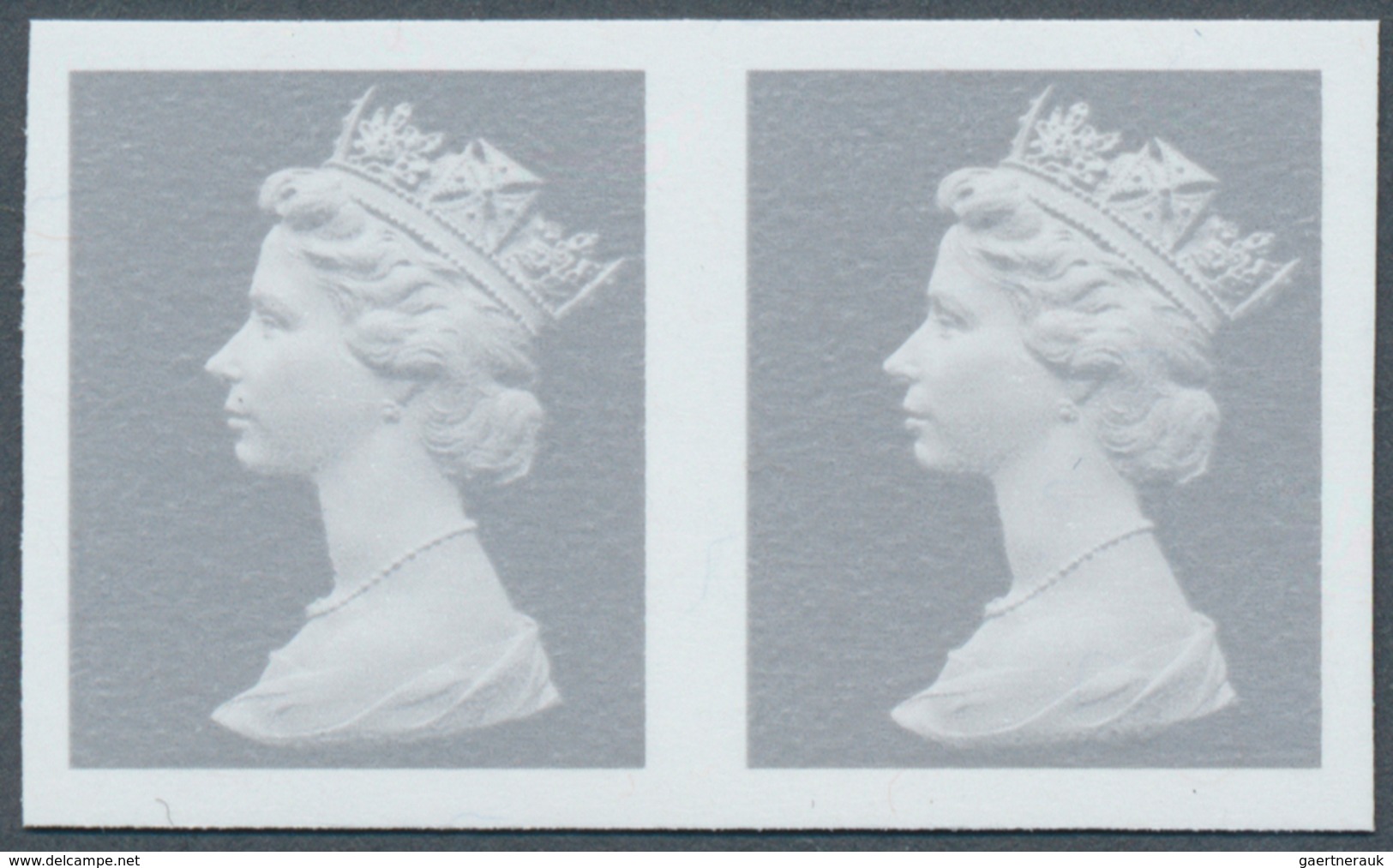 14233 Großbritannien - Machin: 1997, Imperforate Proof In Issued Design Without Value On Gummed Paper, Hor - Série 'Machin'