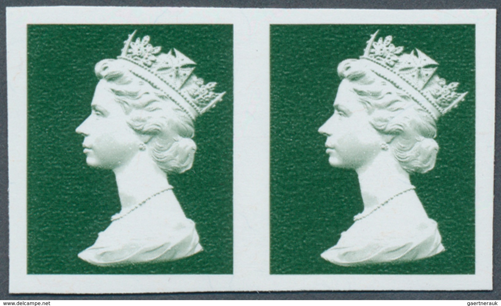 14243 Großbritannien - Machin: 1997, Imperforate Proof In Issued Design Without Value On Gummed Paper, Hor - Série 'Machin'