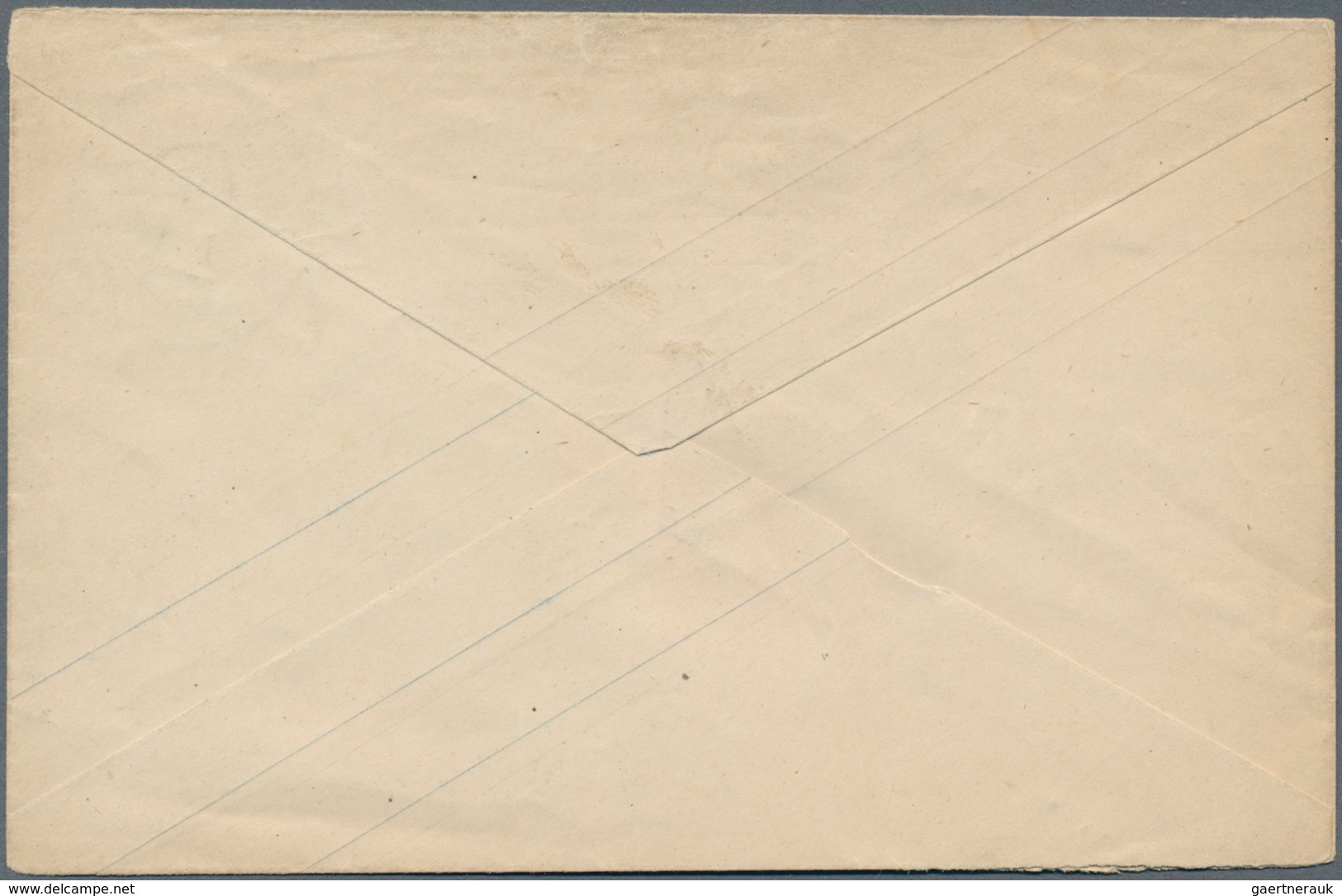 14264 Großbritannien - Ganzsachen: 1841, 2 D QV Stationery Envelope With Inverted Silk Thread On The Lower - 1840 Mulready-Umschläge