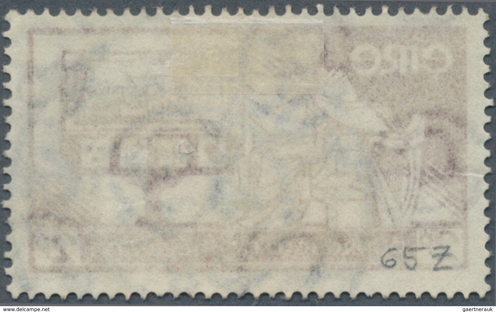 14331 Irland: 1937, Constitution Day, 2pg. Claret With Inverted Watermark, Neatly Cancelled By C.d.s. SG £ - Briefe U. Dokumente