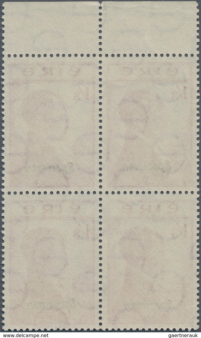 14338 Irland: 1952/1964, Group Of Eleven "Specimen" Stamps Incl. A Block Of Four. - Briefe U. Dokumente