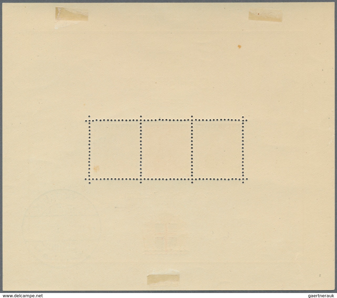 14630 Island: 1937, Blockausgaben "25 Jahre Regentschaft Von König Christian X" Mit Ersttagsstempel, Papie - Sonstige & Ohne Zuordnung