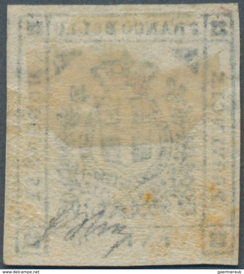 14661 Italien - Altitalienische Staaten: Modena: 1859, 20c. Bluish Violet, Fresh Colour, Full Margins, Min - Modena