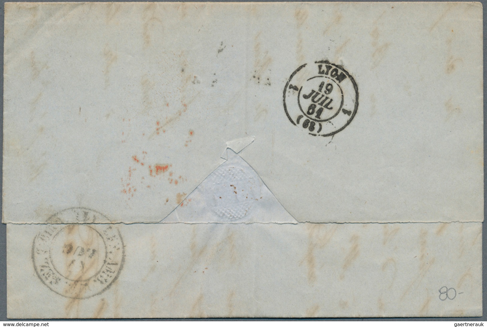 14688 Italien - Altitalienische Staaten: Sardinien: 1861/1862: Three Letters Franked With The Fourth Emiss - Sardinien