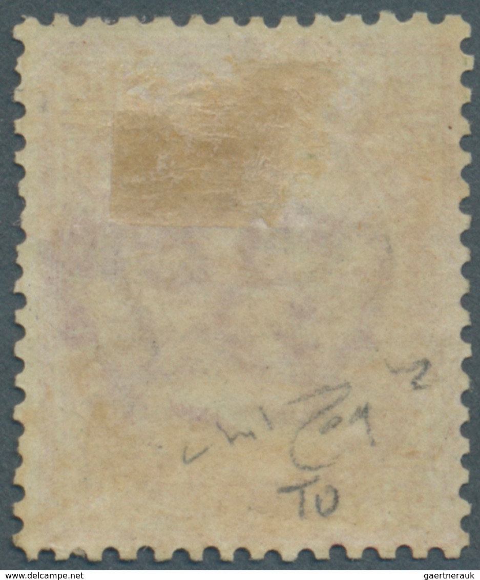 14718 Italien: 1863, 40c. Carmine, Fresh Colour And Well Perforated, Mint O.g. With Hinge Remnant, Signed - Marcophilie
