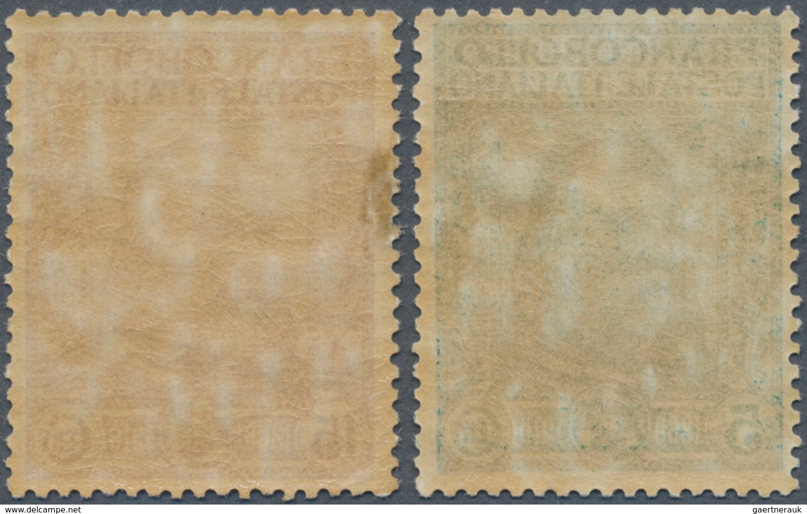 14737 Italien: 1910, 50th Anniversary Of Liberation Of Sicily (Garibaldi), 5c. Green And 15c. Rose, Fresh - Poststempel