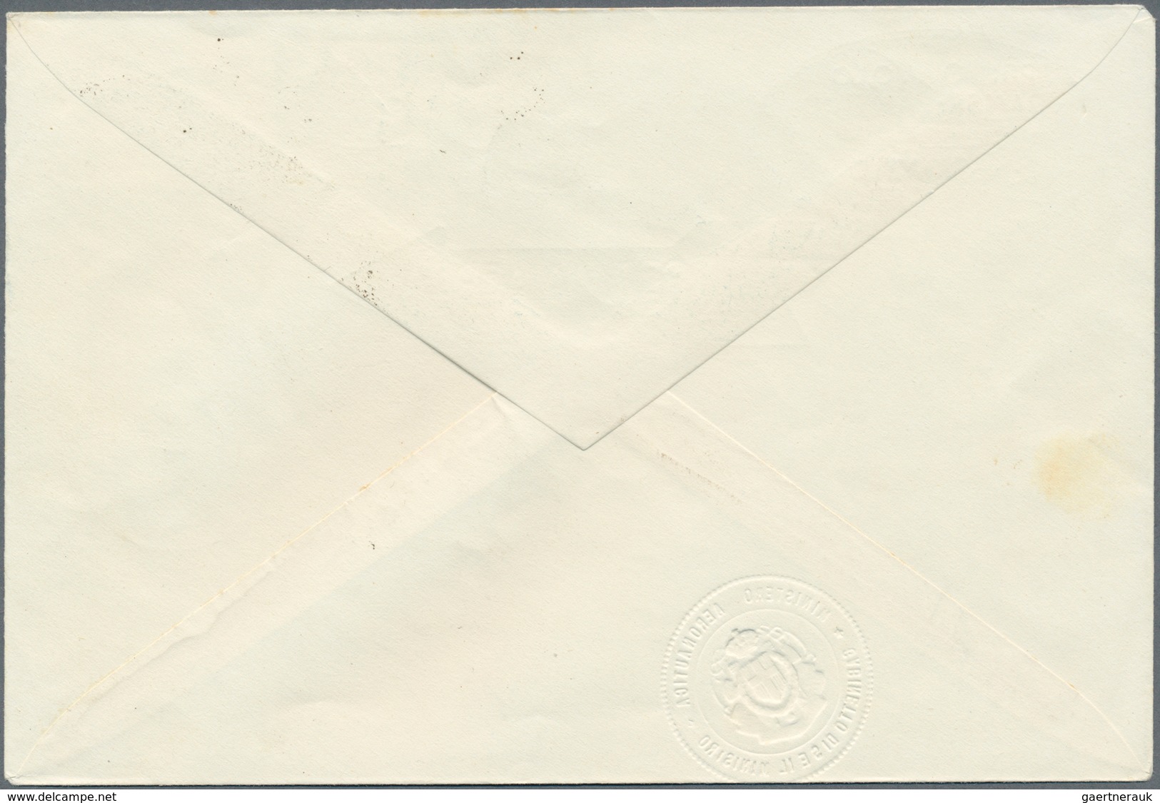 14751 Italien: 1930, Außergewöhnlich Schöner Luxusbrief Mit Unterschrift Des Piloten, Der Brief Ungewöhnli - Marcophilie