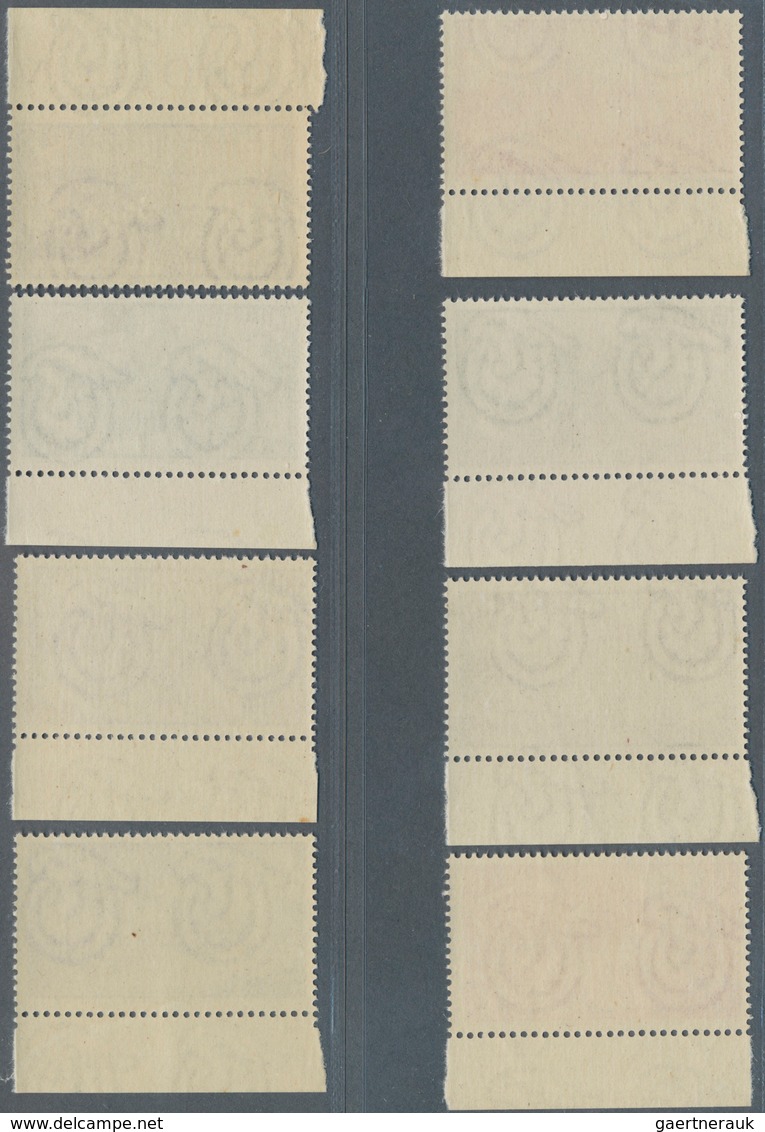 14768 Italien: 1948, Satz "Ausgabe Zur Jahrhundertfeier Der Erhebung Von 1848", Luxusausgabe Mit Ober/bzw. - Storia Postale