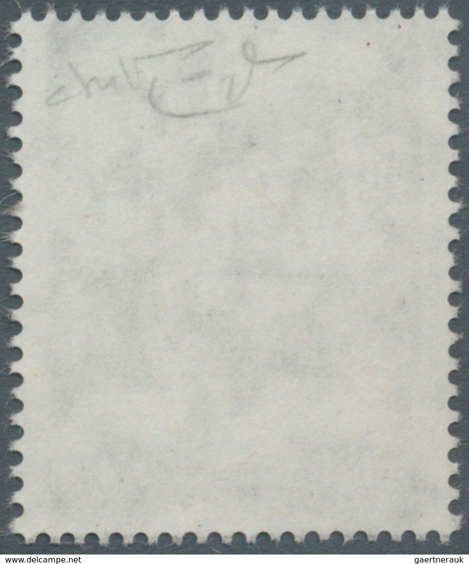 14775 Italien: 1980, 600 L Scaliger-Kastell, Simione, In Black Without Green Color And Misperforated, With - Poststempel