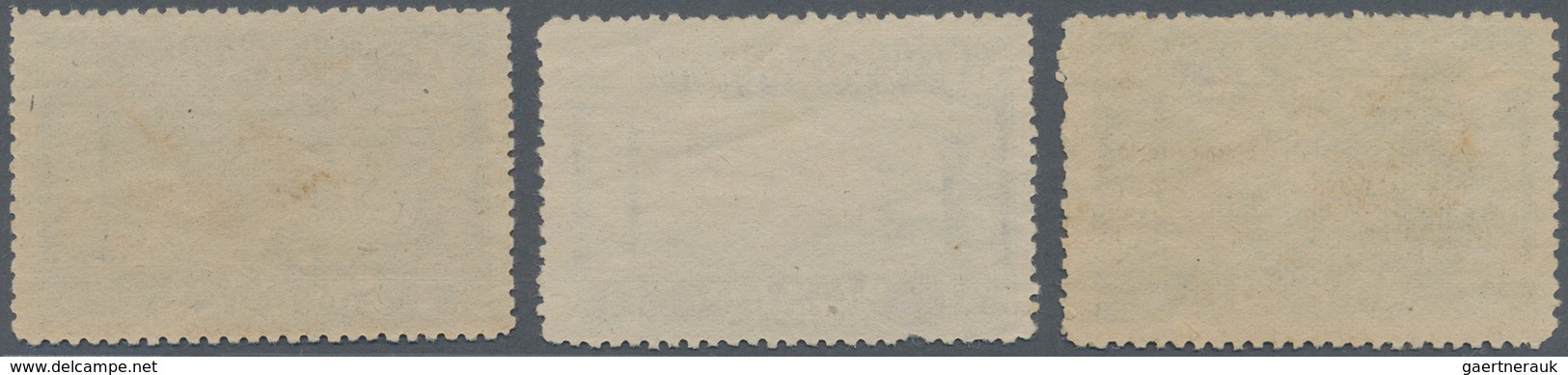 14787 Italien - Militärpostmarken: Feldpost: 1945, "POCZTA POLOWA 2. KORPUSU" 45 Gr., 55 Gr. And 1 Zt. Ove - Militärpost (MP)