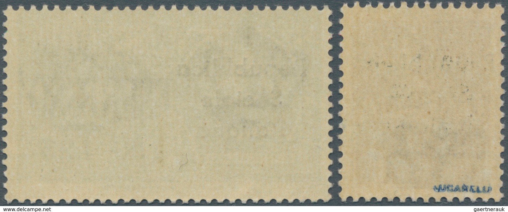 14841 Italien - Lokalausgaben 1944/45 - Teramo: 1944, 15 C. - 1,25 L. With Overprint "Repubblica Sociale I - Emissions Locales/autonomes