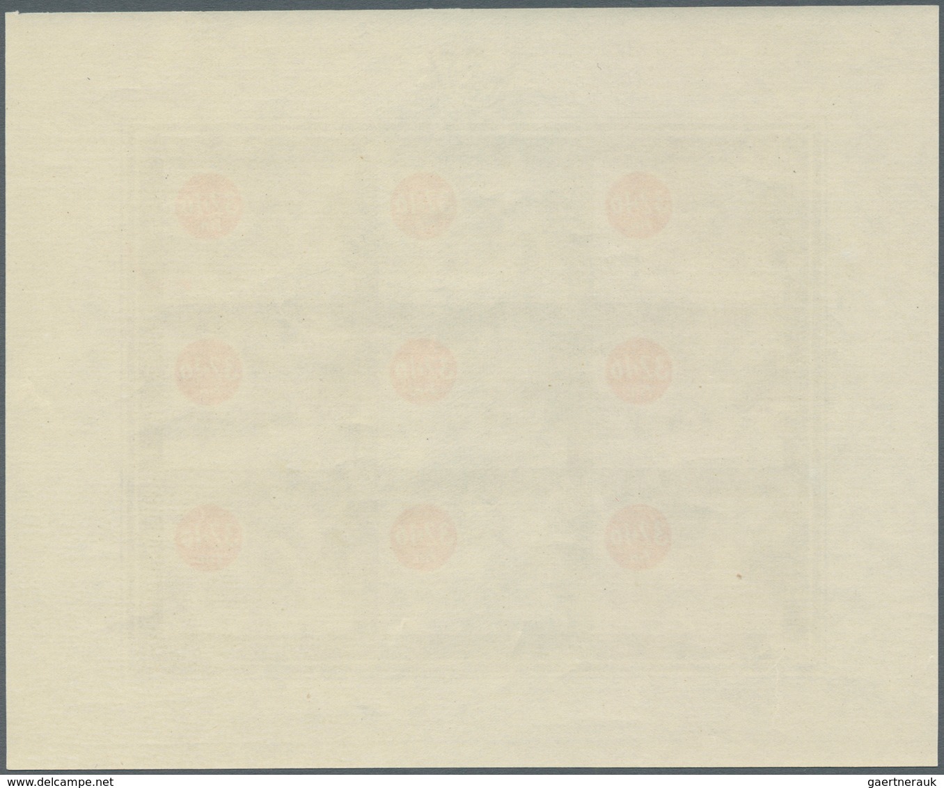 14907 Kroatien: 1944, Officials Of The Post Office And The Railway 16 K. - 32 K., Each Five Imperforated S - Kroatien