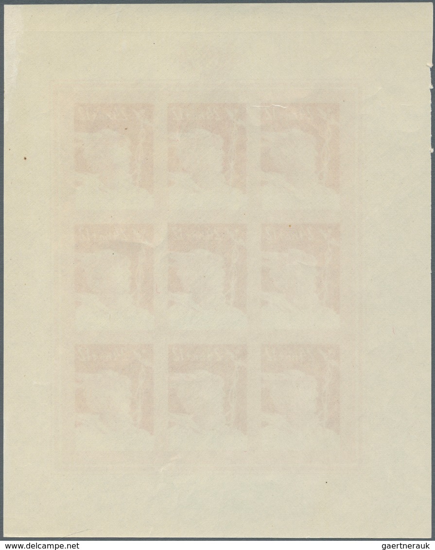 14907 Kroatien: 1944, Officials of the post office and the railway 16 k. - 32 k., each five imperforated s