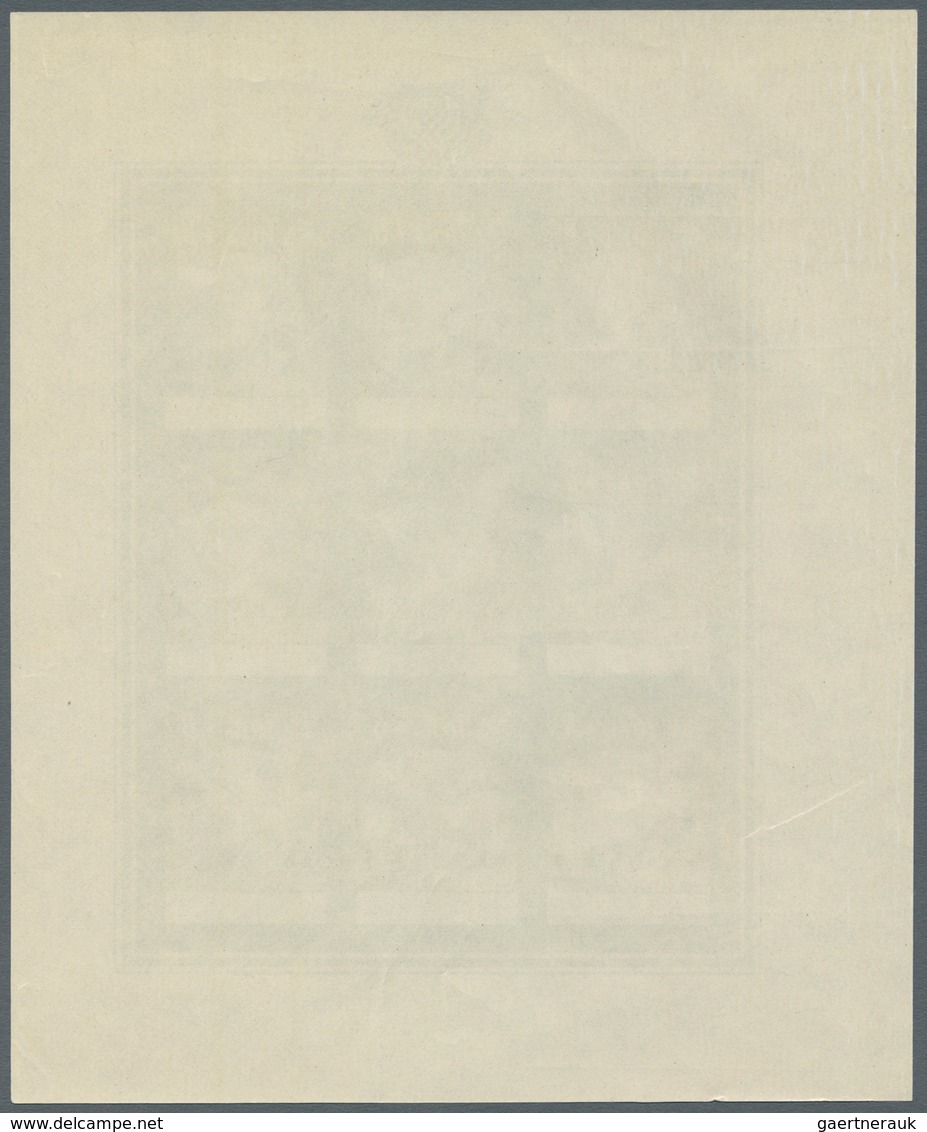 14907 Kroatien: 1944, Officials of the post office and the railway 16 k. - 32 k., each five imperforated s