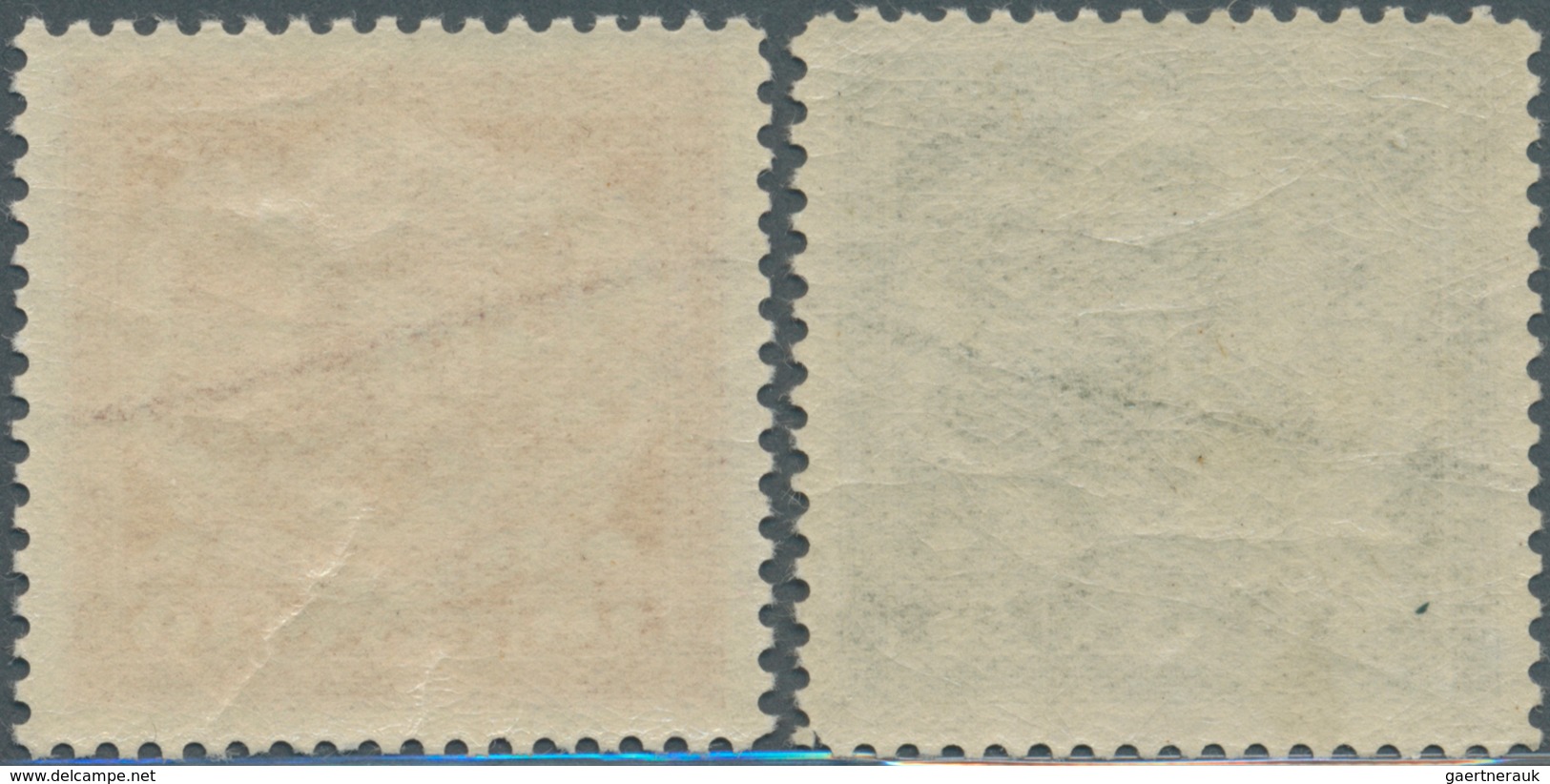 14944 Lettland: 1925, Serie 5 L. Und 10 L. Staatswappen, Tadellos Postfrisch - Lettland