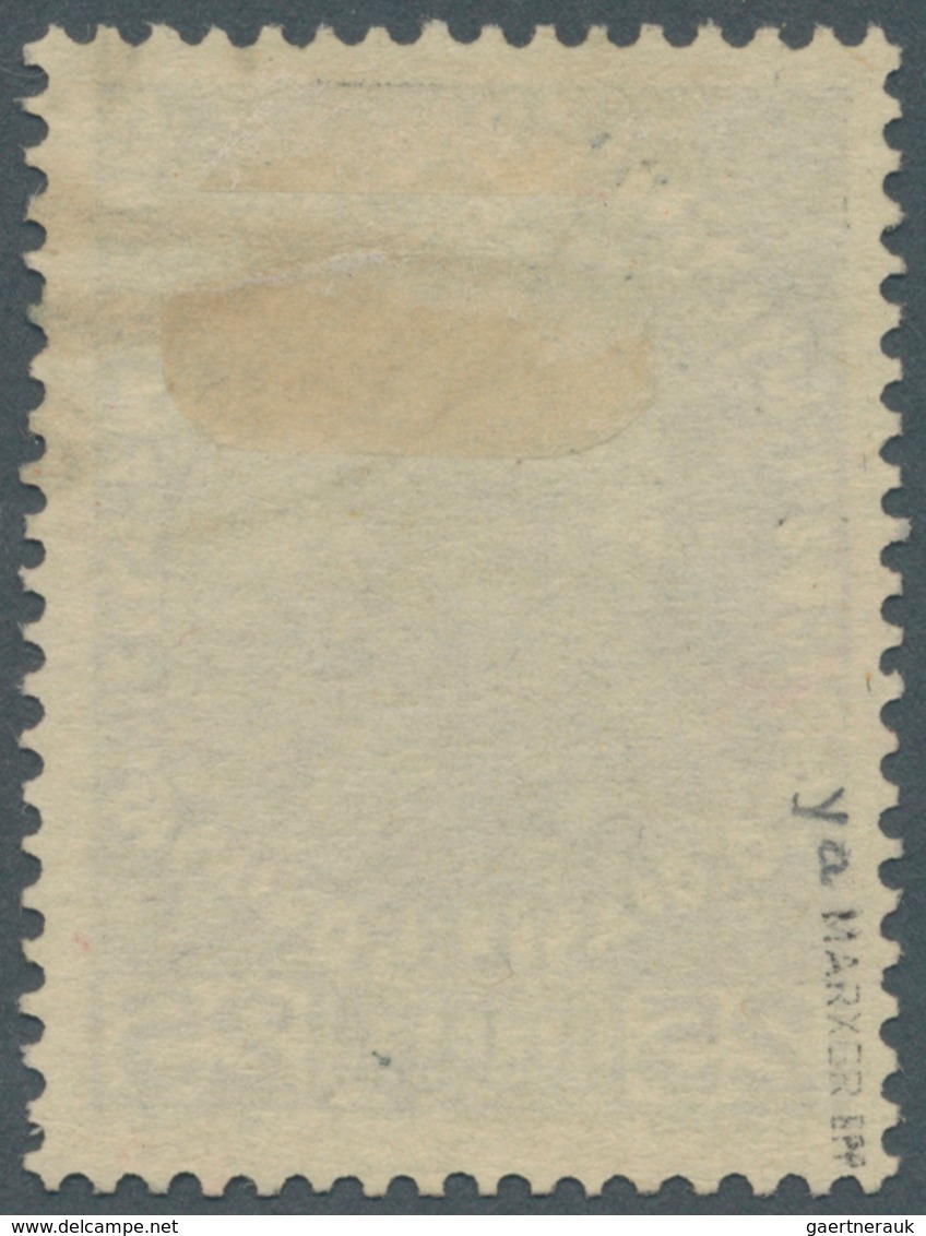 15002 Liechtenstein: 1912, 25 H. "Fürst Johann II" Tadellos Gestempelt, Gepr. Marxer BPP, (SBK =285.-) - Briefe U. Dokumente