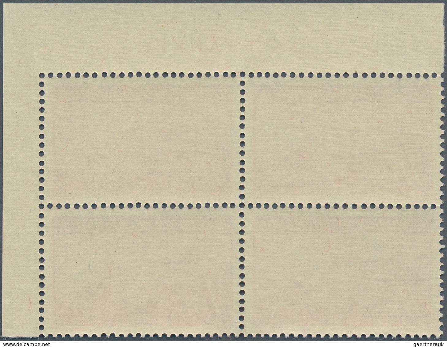 15047 Liechtenstein: 1936, 1 Fr. - 2 Fr. Zeppeline, Postfr. Ungefaltete Luxuseckrand Viererblocks V. Oben - Storia Postale