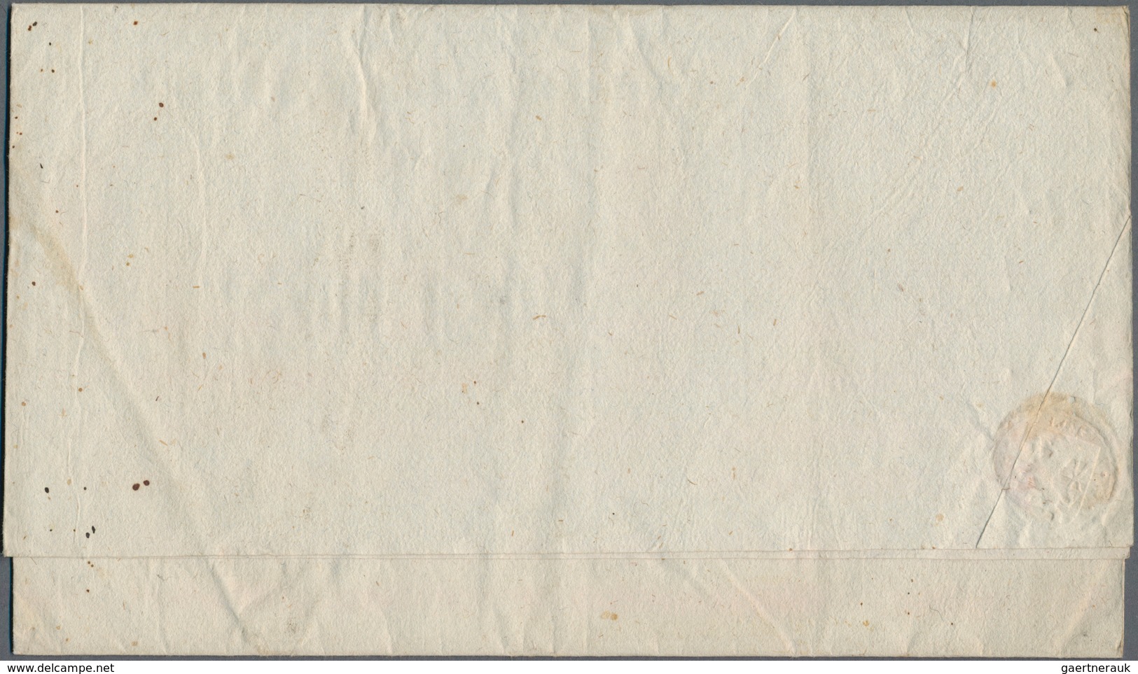 15089 Luxemburg - Vorphilatelie: 1792, Preprinted Official Folded Letter Cover From Nicolas D'Olimart, The - ...-1852 Vorphilatelie