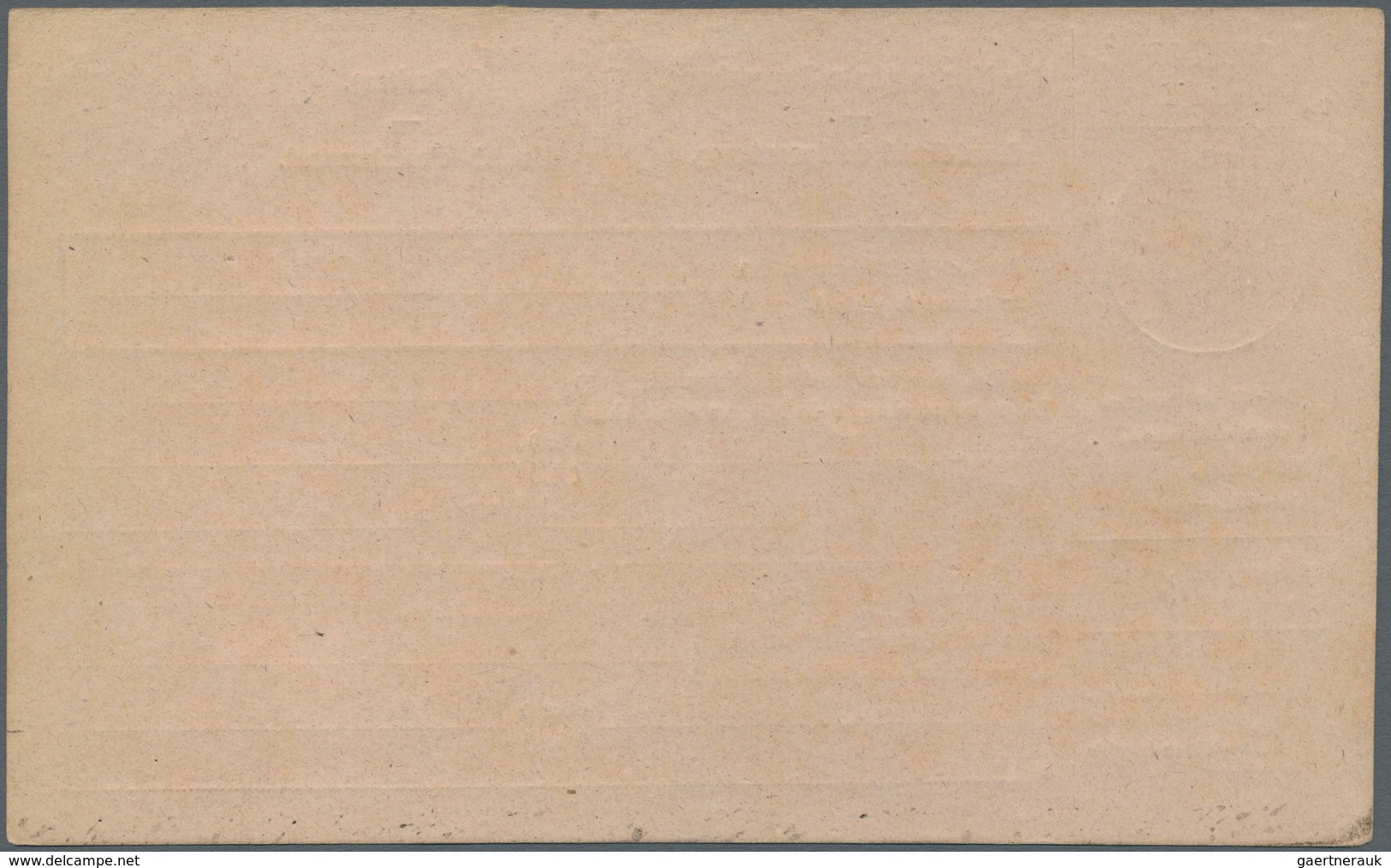 15150 Luxemburg - Ganzsachen: 1877, Proof "postal Order" Card 30 C. On Pale Violet Paper, Unused, Fine, Ra - Ganzsachen