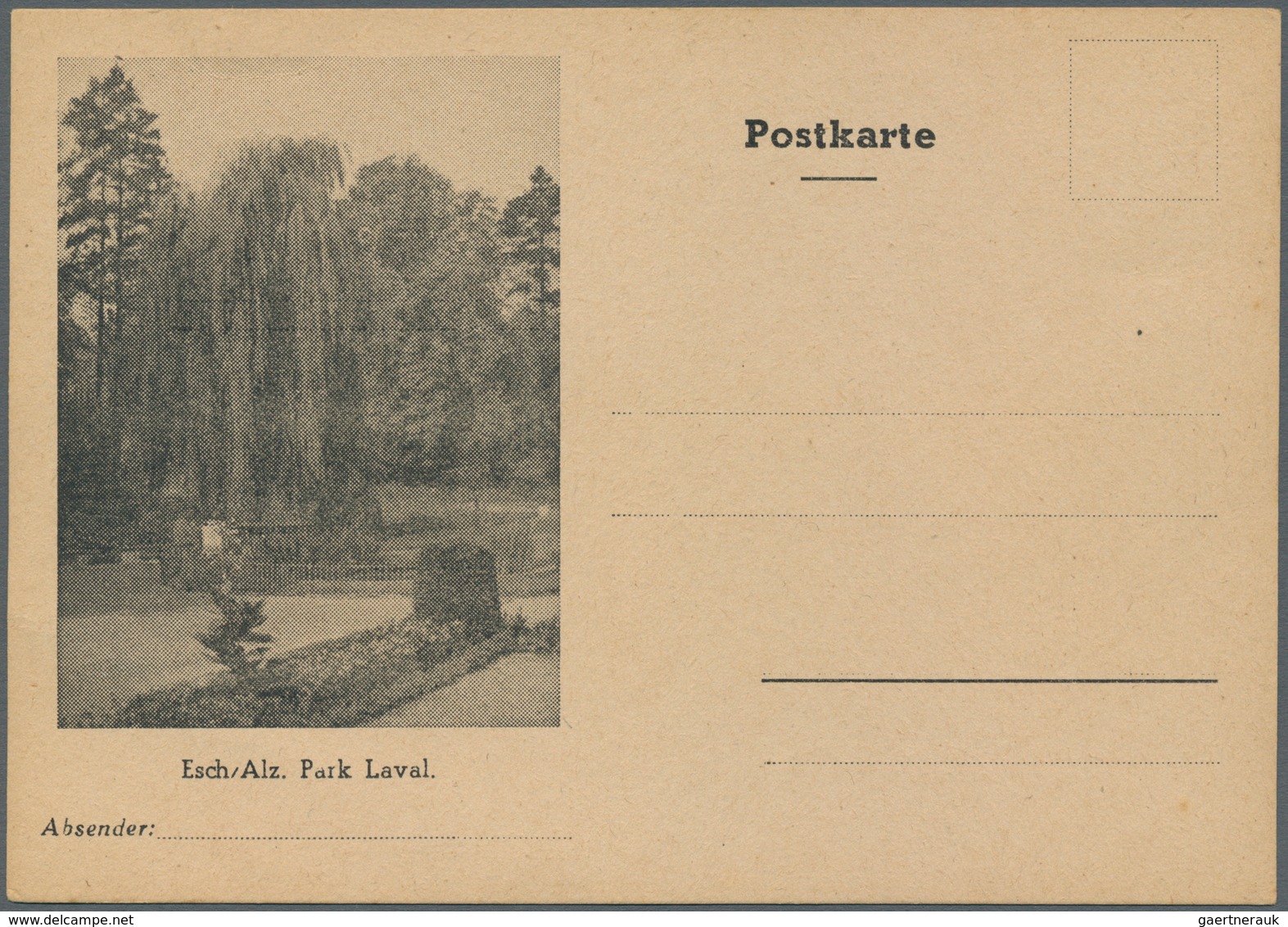 15155 Luxemburg - Ganzsachen: 1940 (ca.), Essay Picture Card Without Value Stamp, Five Cards With Differen - Ganzsachen
