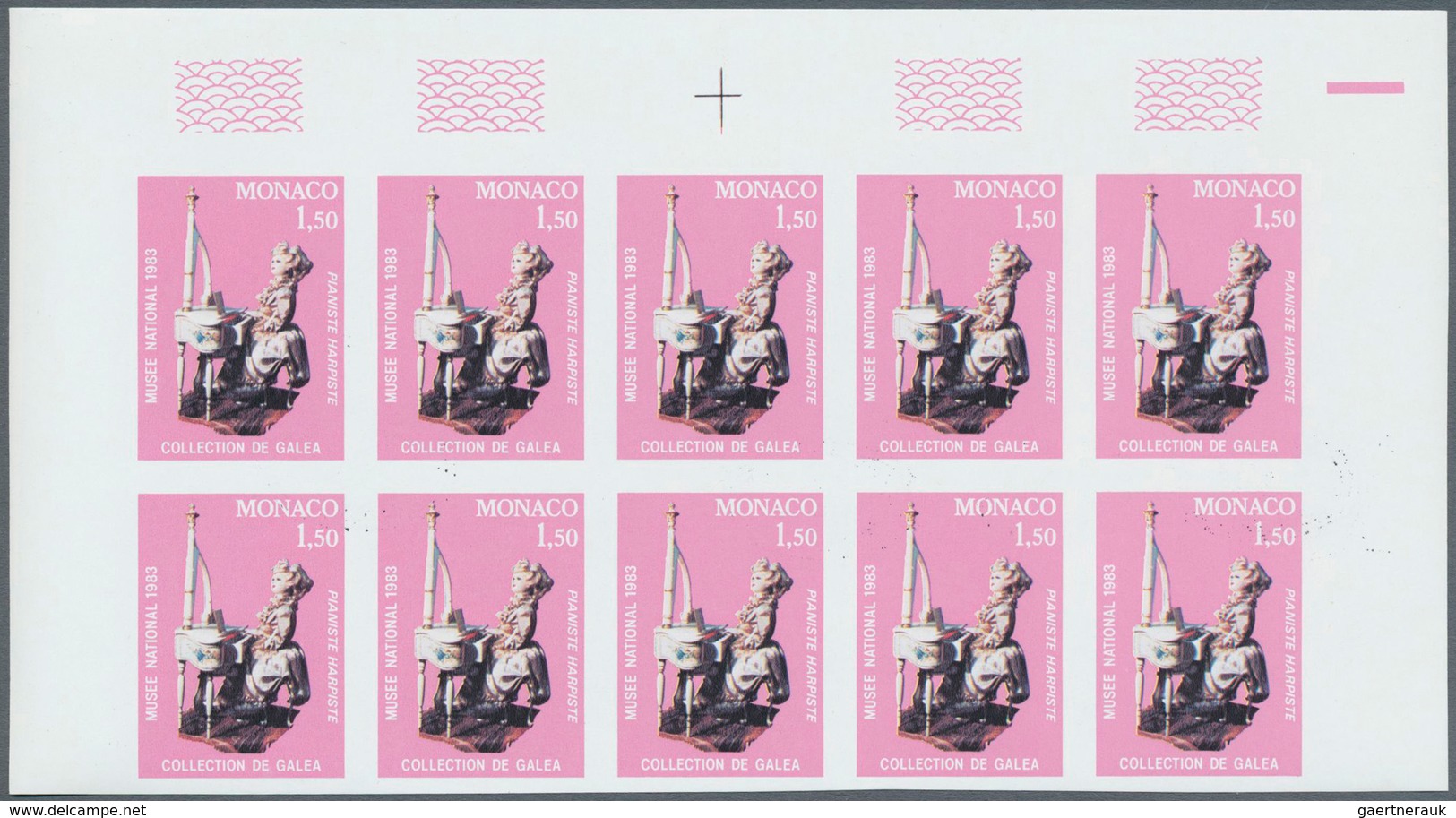 15218 Monaco: 1983, Automaten Des 19. Jahrhunderts Aus Dem Nationalmuseum Kompletter Satz Von Acht Werten - Neufs