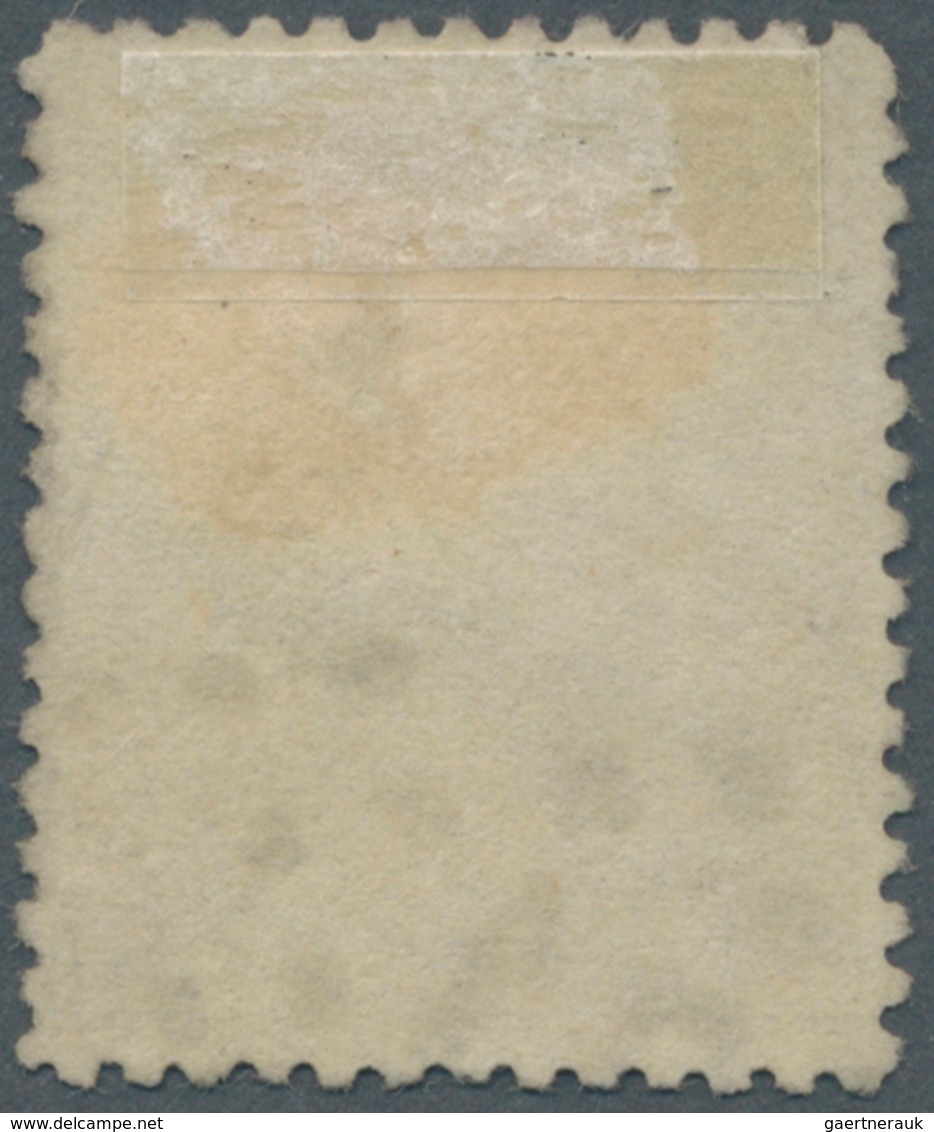 15236 Niederlande: 1867, Willem III 25 C Dunkelviolett In EXTREM SELTENER LINIEN-Zähnung 14 Und Nummern-St - Briefe U. Dokumente
