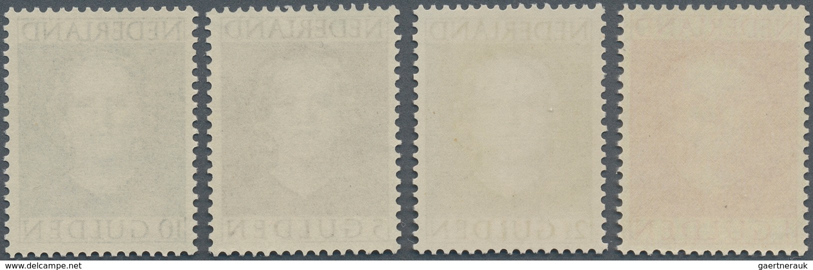 15261 Niederlande: 1949/1951, Ausgabe "Königin Juliane", Kompletter Postfrischer Luxus-Satz, (N.V:P.N.P= 1 - Lettres & Documents