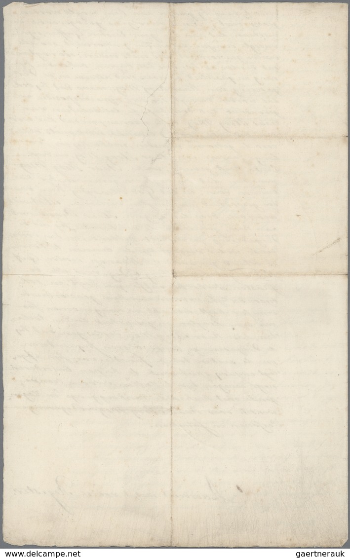 15268 Niederlande - Besonderheiten: 1861, Zwei Briefinhalte, Zusammen Acht Seiten, überschrieben "Lettre S - Sonstige & Ohne Zuordnung
