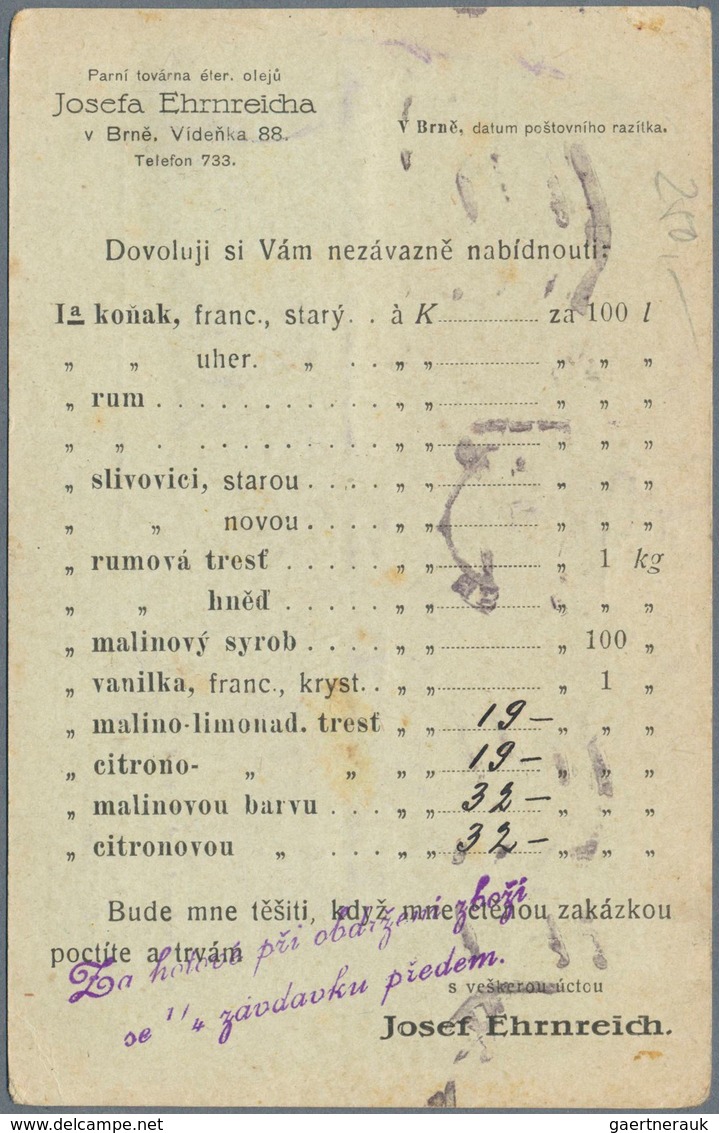 15557 Österreich - Portomarken: 1907/1917, Unterfrankierter Brief Von Sterzing Nach Brixen Und Wegen Nachp - Taxe