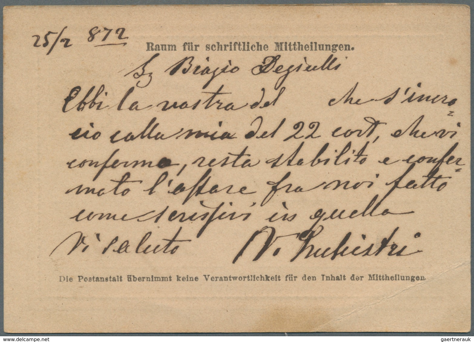 15680 Österreich - Ganzsachen: 1870/1876, 13 Correspondenz-Karten 2 Kr. gelb mit teils unterschiedl. Typen