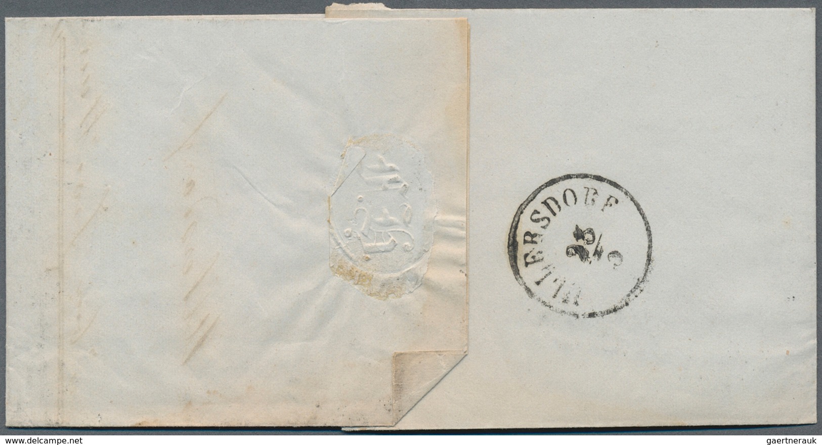 15726 Österreich - Stempel: MÄHREN: 1851/55, Vier Faltbriefe Mit Einzelfrankaturen 3 Kr. Rot Oder 9 Kr. Bl - Machines à Affranchir (EMA)