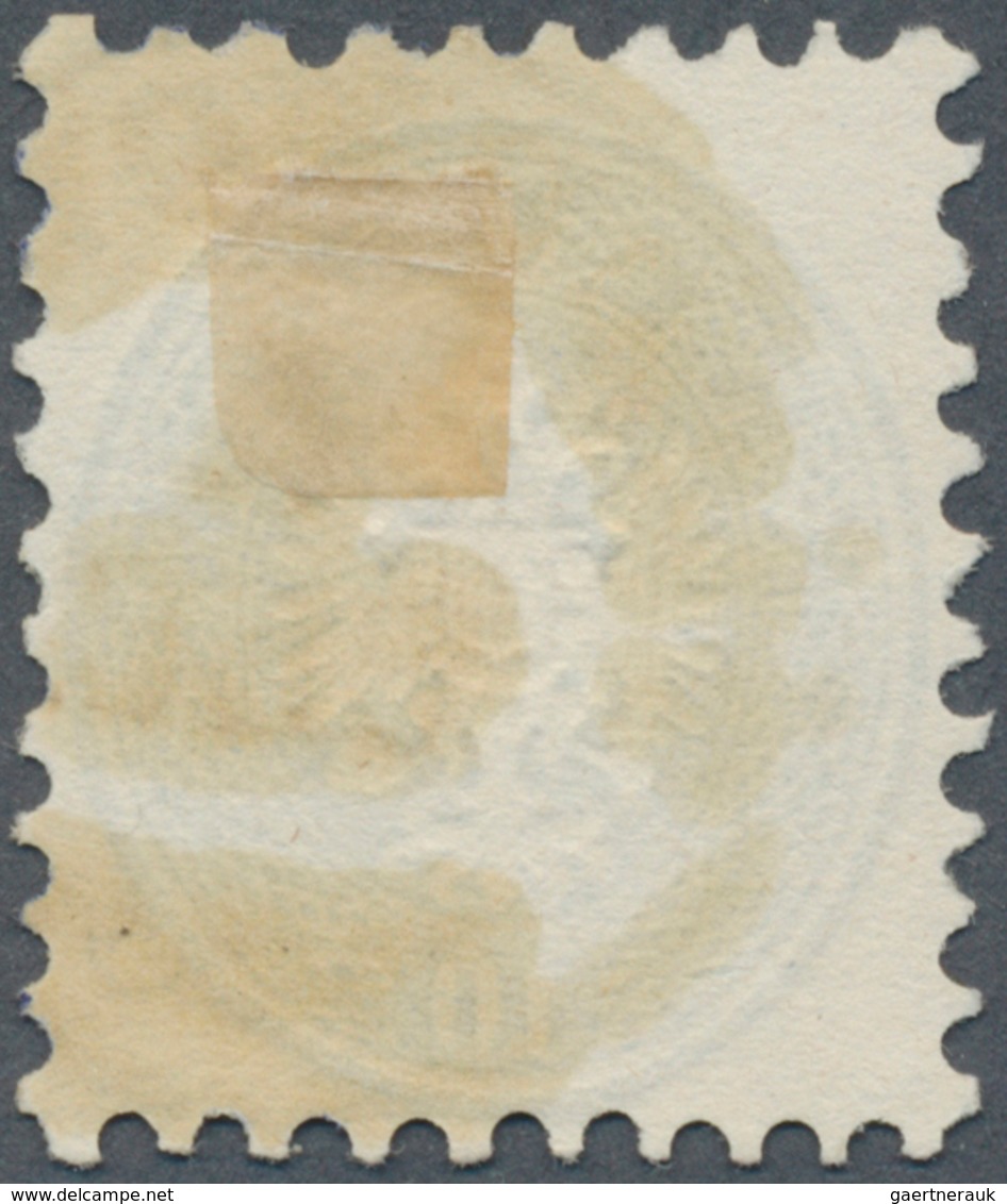 15752 Österreich - Stempel: 1863/64, 10 Kr. Blau, Weit Gezähnt Mit Seltenem ULTRAMARIENBLAUEM K1 TISCHNOW( - Machines à Affranchir (EMA)