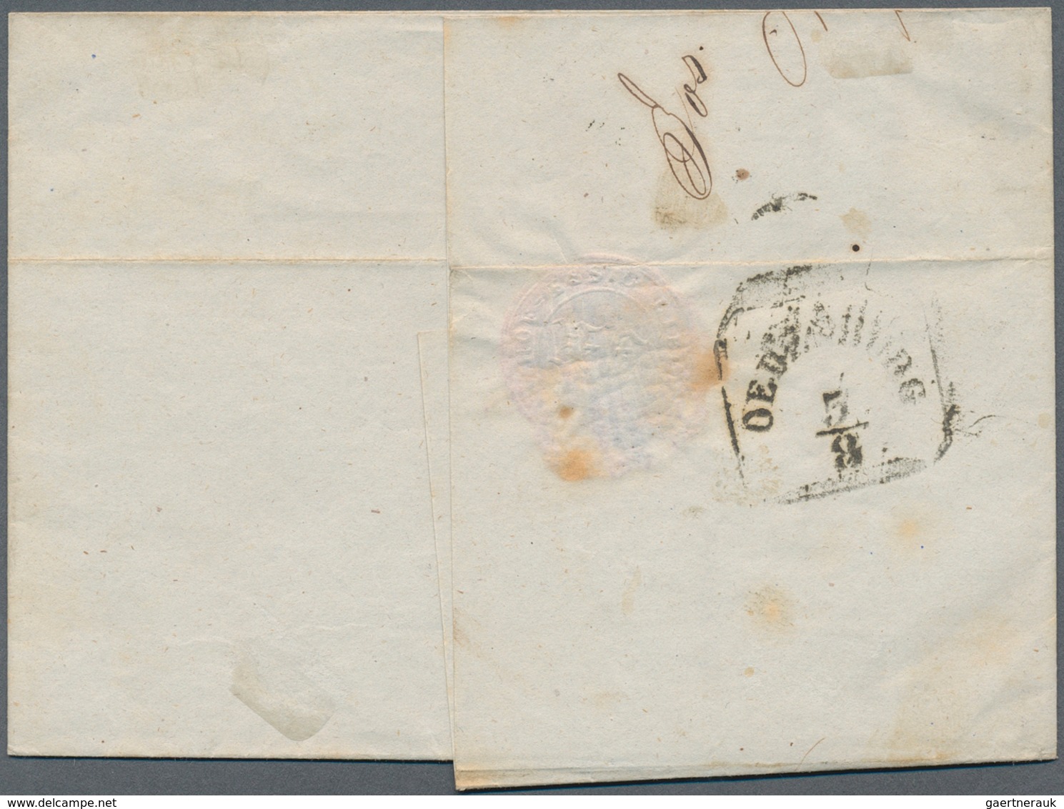 15763 Österreich - Stempel: WIEN: 1851/58, acht Faltbriefe bzw. -hüllen alle mit Einzelfrankaturen 9 Kr. b